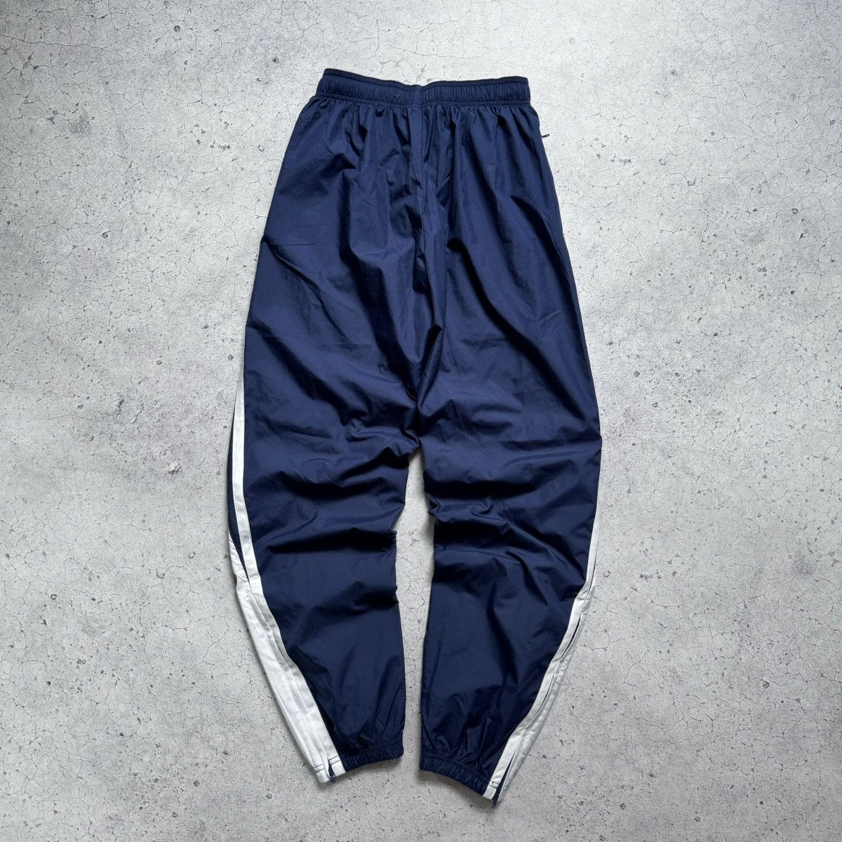 Nike × Vintage Nike Nylon Track Pants 90s Baggy Drill Joggers Y2K Size US 30 / EU 46 - 10 Thumbnail