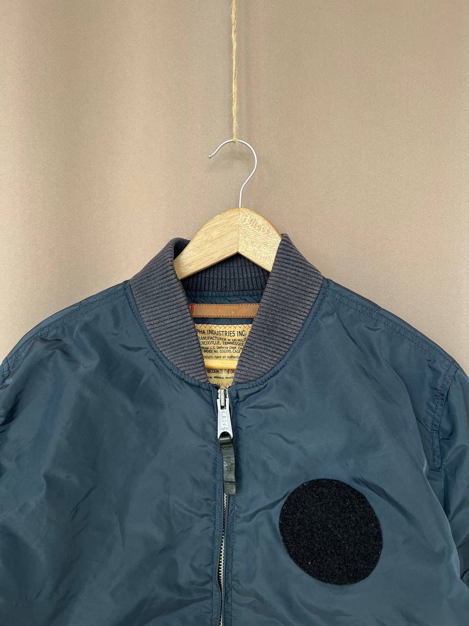Alpha Industries Alpha Industries Mens Full Zip Bomber Jacket Size M Aviator Size US M / EU 48-50 / 2 - 2 Thumbnail