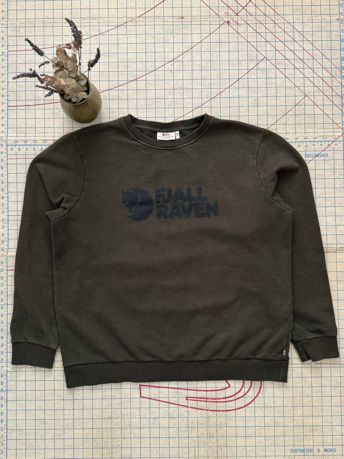 Fjallraven Fjallraven Logo Sweater Dark Green Size XXL Mens Size US XXL / EU 58 / 5 - 2 Thumbnail