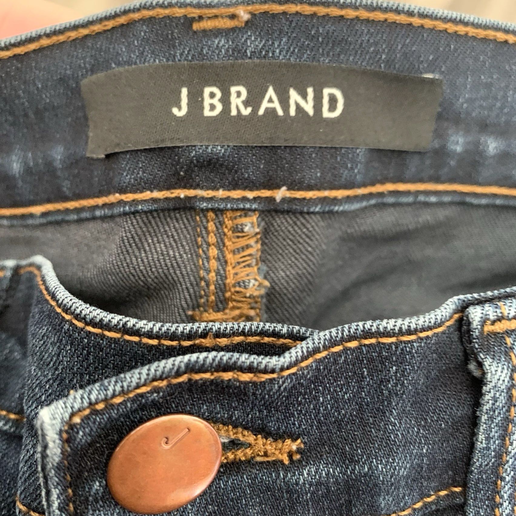 J Brand J Brand Jeans Womens 27 Skinny Leg Denim Blue Porter Wash Mid Rise Stretch Size 27" / US 4 / IT 40 - 2 Thumbnail