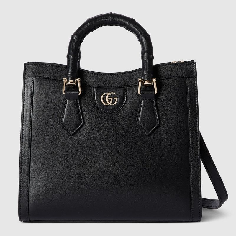 Gucci o1la5ras0526 Size: OS / Diana Medium Tote Bag in Black Size ONE SIZE - 1 Thumbnail
