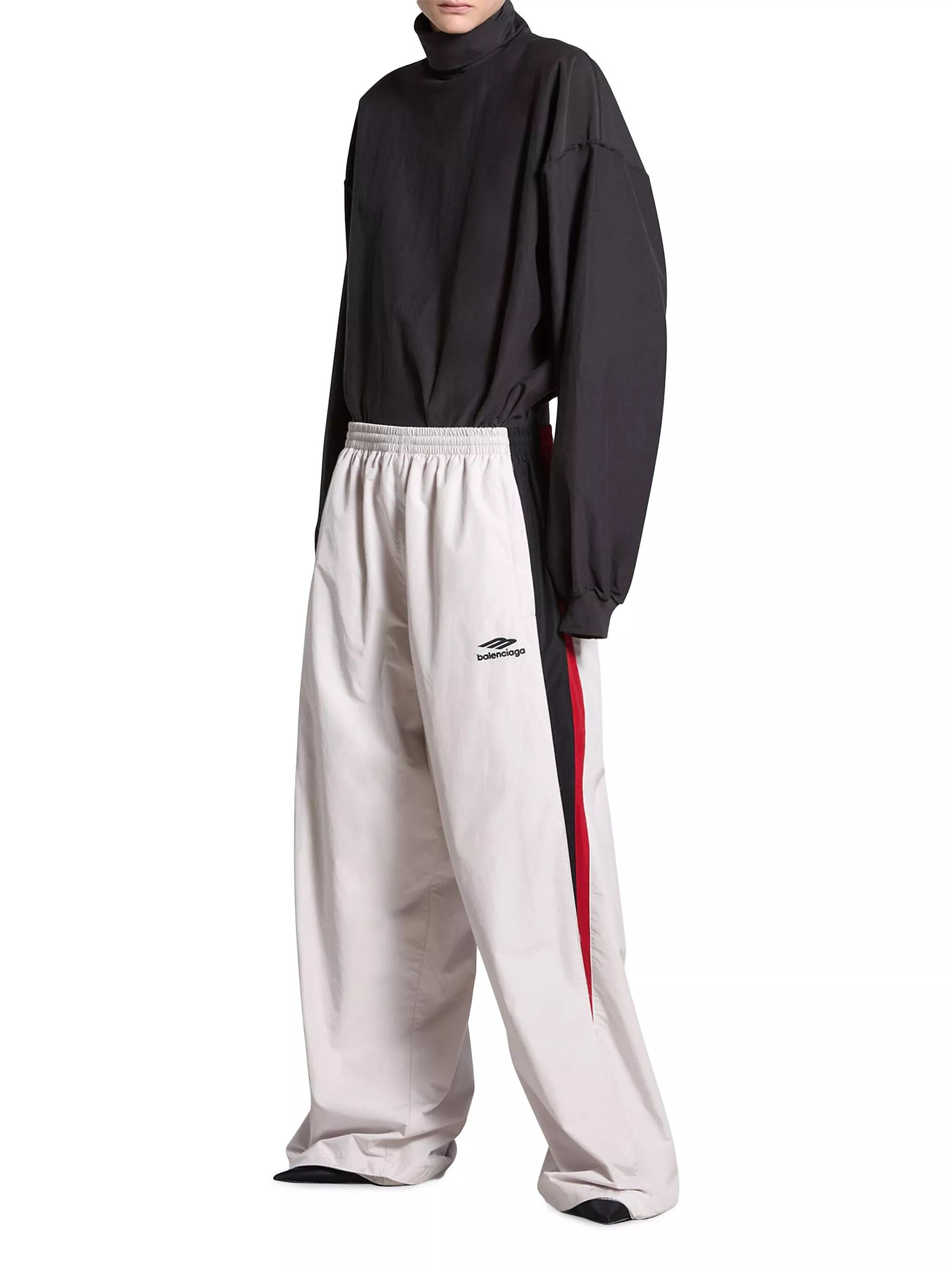 Balenciaga o1bcso1str0425 3B Sports Icon Tracksuit Pant in Multicolor Size US 30 / EU 46 - 1 Thumbnail