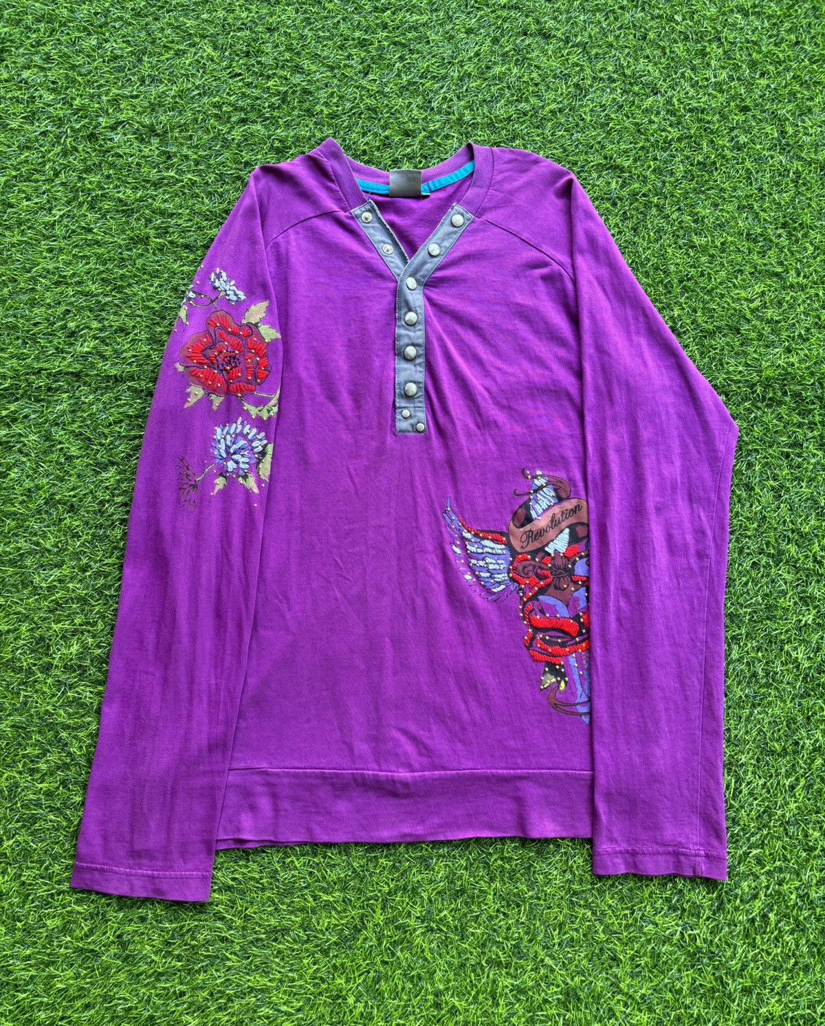 Hysteric Glamour Y2k Dohc Ifsixwasnine Punk Style Longsleeve Size US L / EU 52-54 / 3 - 1 Thumbnail