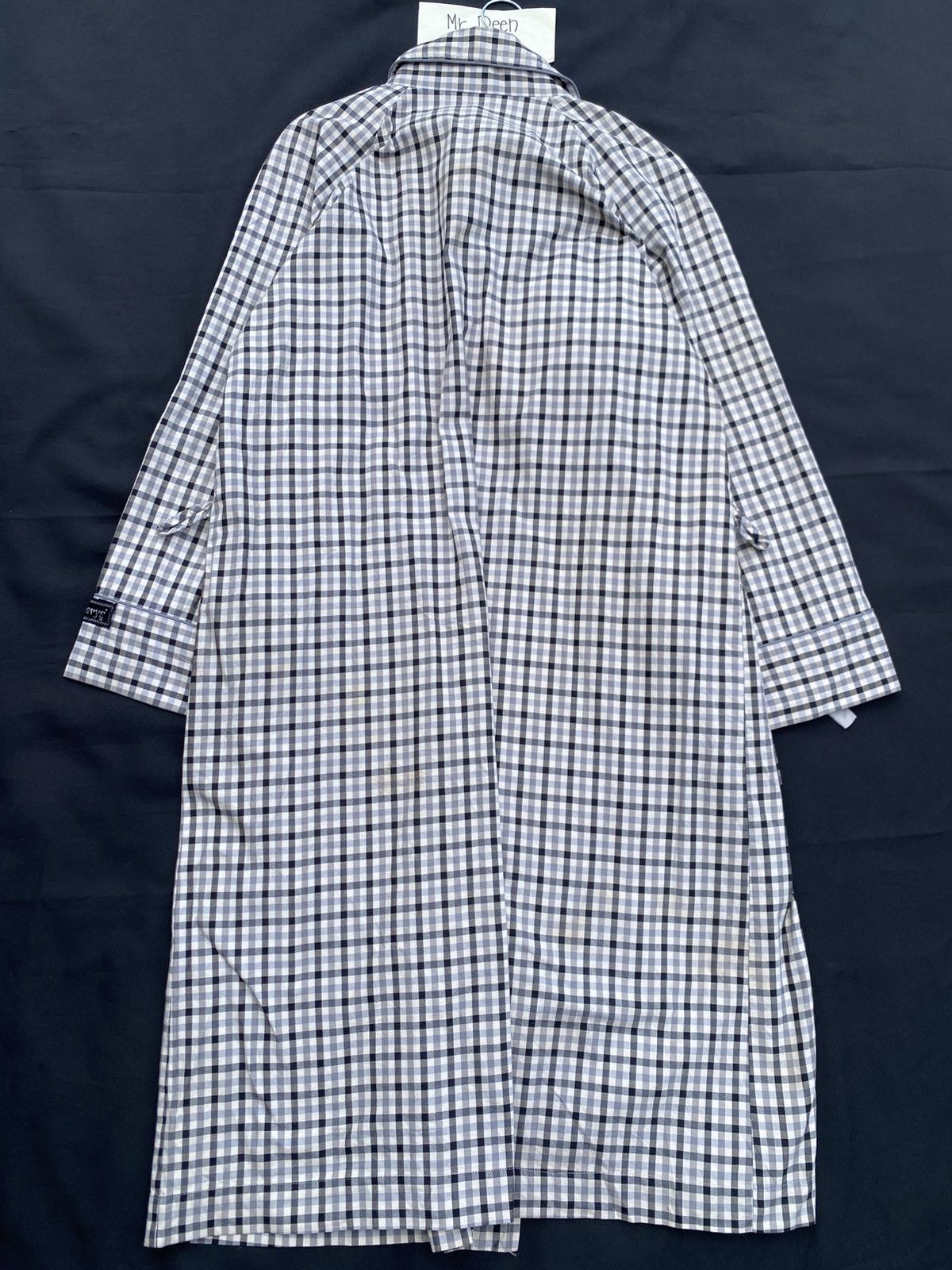 Burberry Vintage Burberry Checkered Long Coat Size US L / EU 52-54 / 3 - 20 Thumbnail