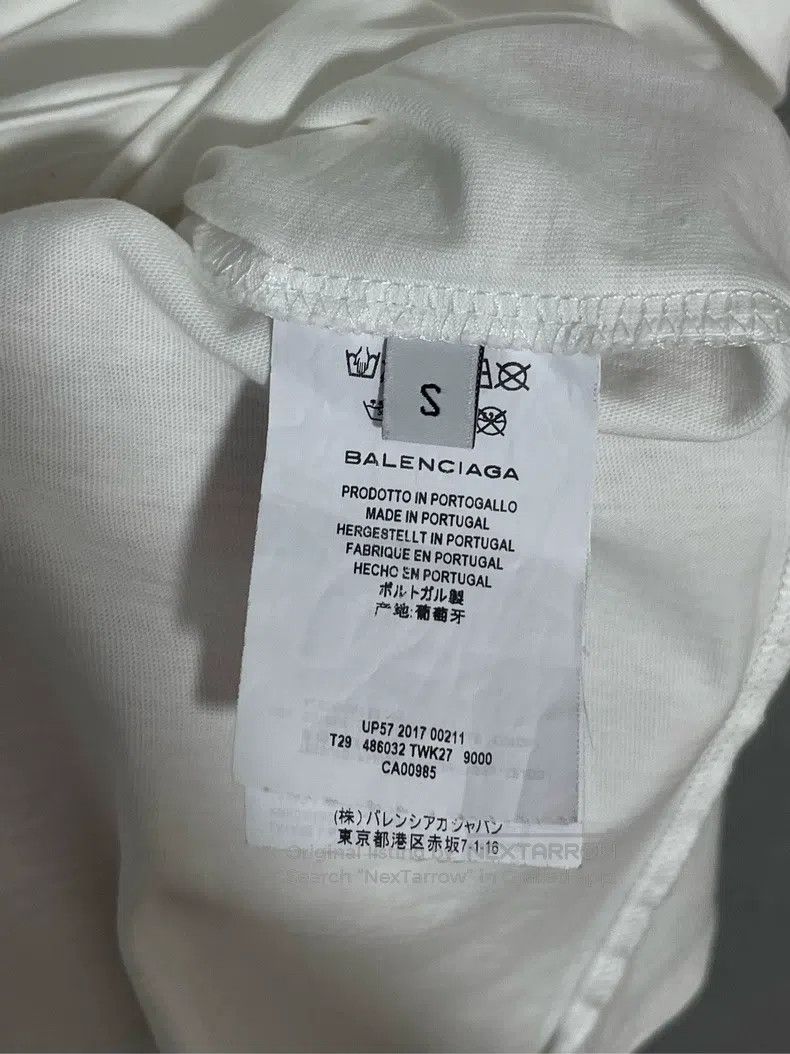 Balenciaga Balenciaga Kering short-sleeve white Size US S / EU 44-46 / 1 - 5 Thumbnail