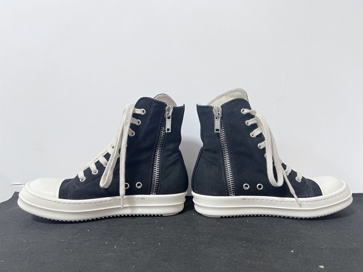 Rick Owens Drkshdw Rick owens drkshdw ramones high top sneakers sz35.5 Size US 5.5 / IT 35.5 - 6 Thumbnail