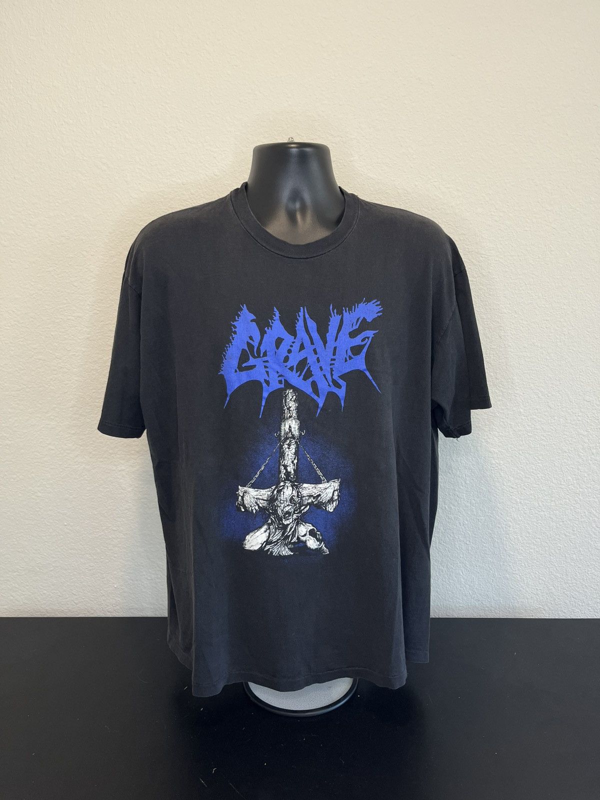 Band Tees × Vintage Grave shirt 90s vintage heavy metal band North America tour Size US XXL / EU 58 / 5 - 1 Thumbnail