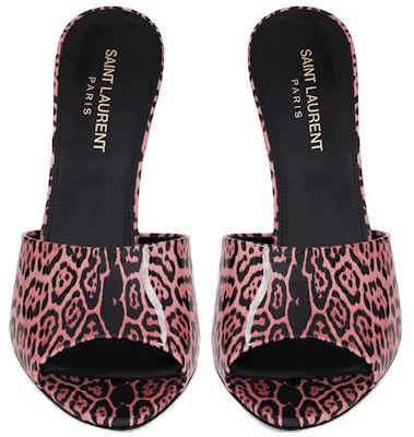 Saint Laurent Paris o1bcso1str1124 La 16 Mules in Leopard Size US 8 / IT 38 - 4 Thumbnail