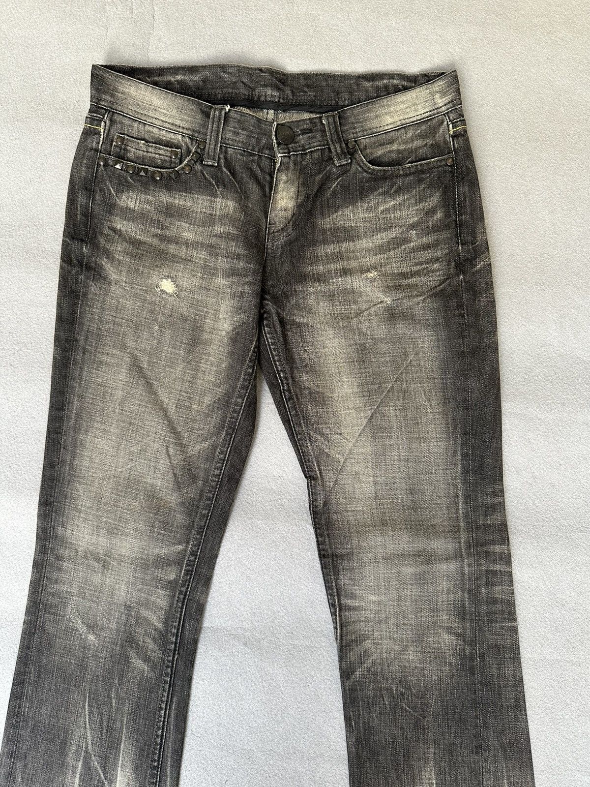 Japanese Brand FLARE The Murder License Denim Size US 31 - 4 Thumbnail