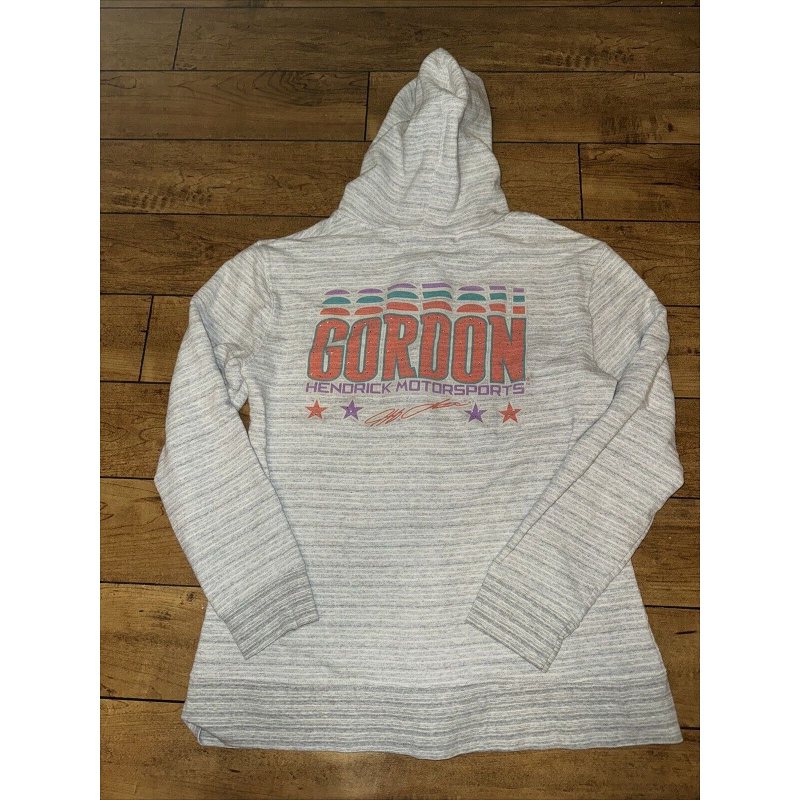 Chase Authentics × NASCAR × Vintage VNTG Chase Authentic Jeff Gordon Zip Up Hoodie Grey XL 20x26 Size XL / US 12-14 / IT 48-50 - 4 Thumbnail