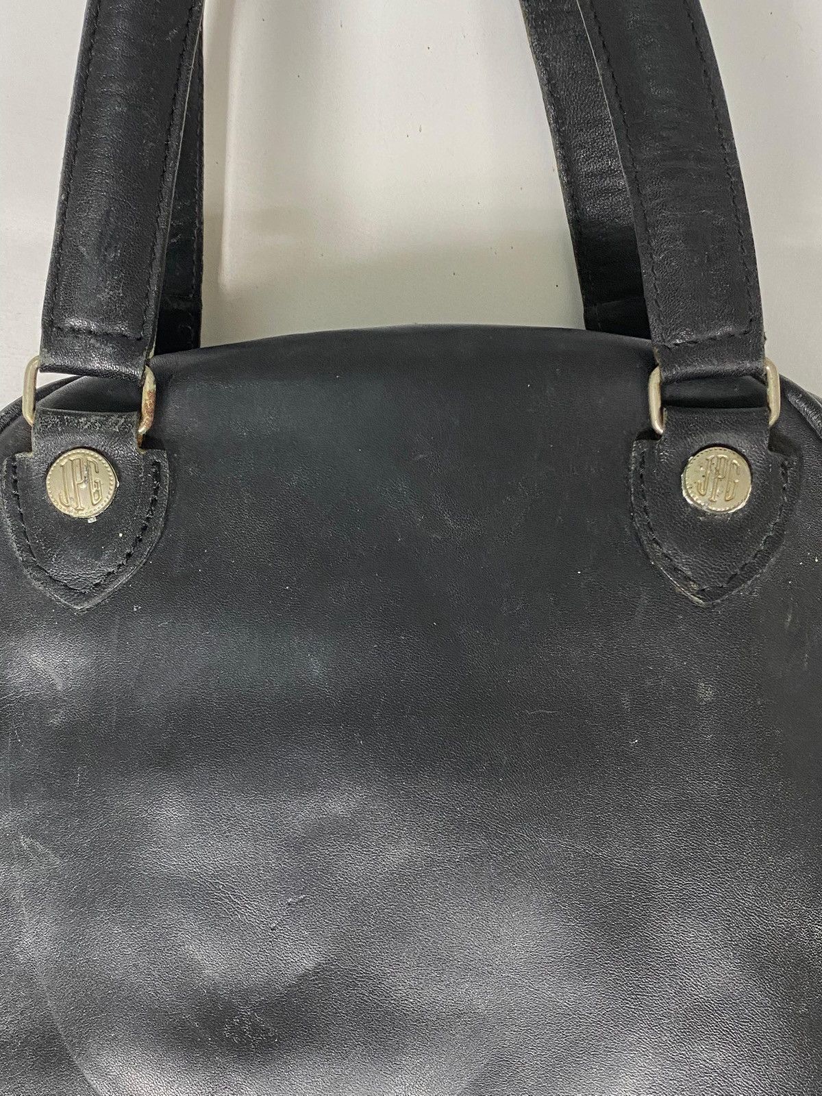 Jean Paul Gaultier × Leather Jean Paul Gaultier Leather Handbag Messenger Bag Size ONE SIZE - 7 Thumbnail