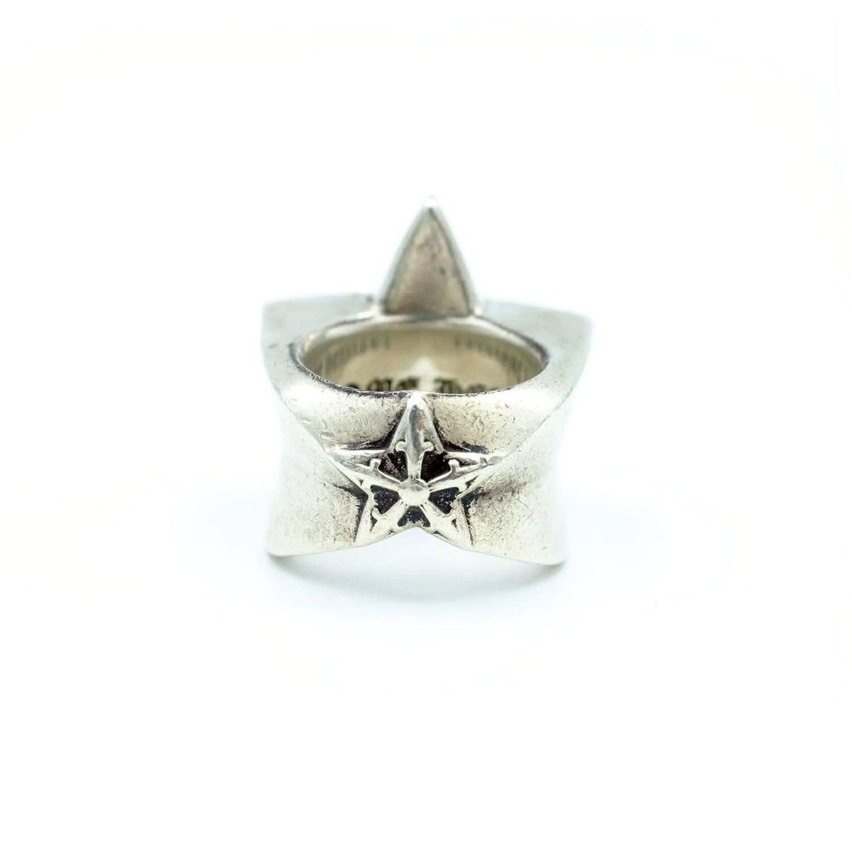 Chrome Hearts US6.5 Chrome Hearts Large Star ring 12 Size ONE SIZE - 3 Thumbnail