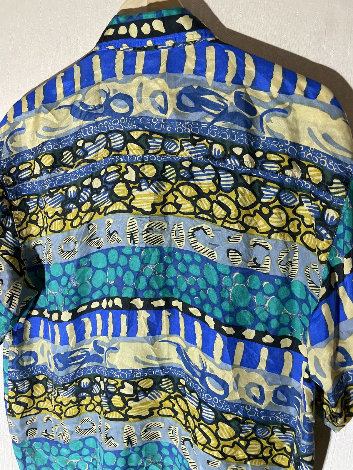 Vintage Hawaiian silk shirt vintage 90s Size US XL / EU 56 / 4 - 9 Thumbnail