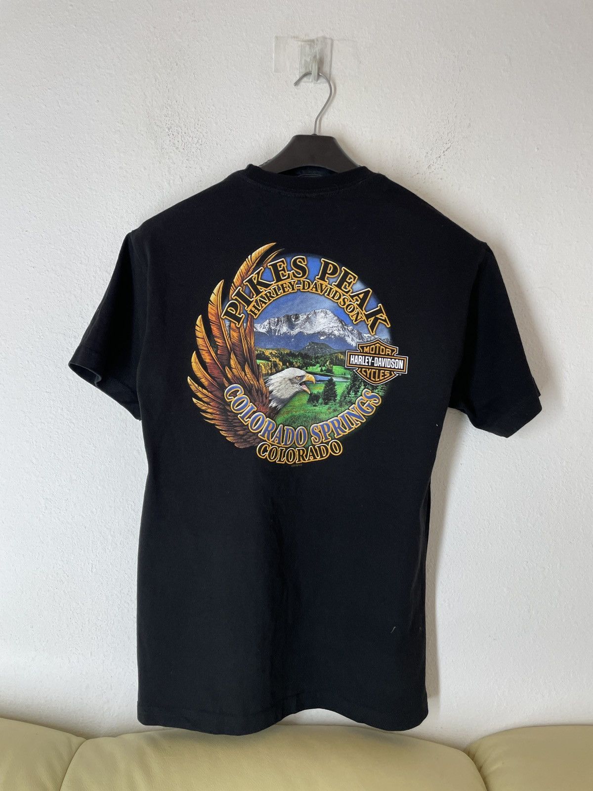 Harley Davidson Harley Davidson T Shirt 2016 Pikes Peak Colorado Size US M / EU 48-50 / 2 - 3 Thumbnail