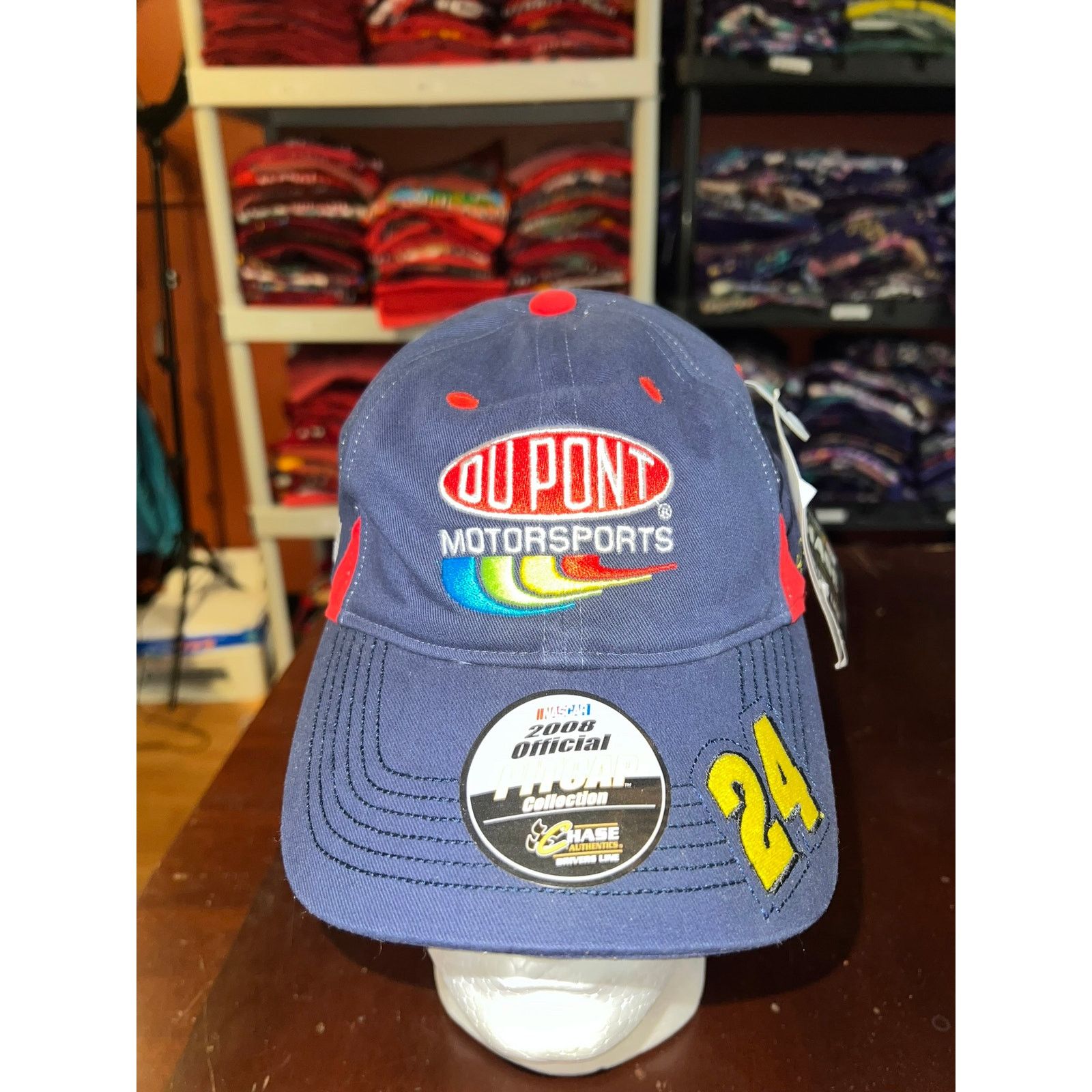 Chase Authentics Jeff Gordon Hat Official Pitcap Collection Drivers Cap NWT Size ONE SIZE - 1 Thumbnail