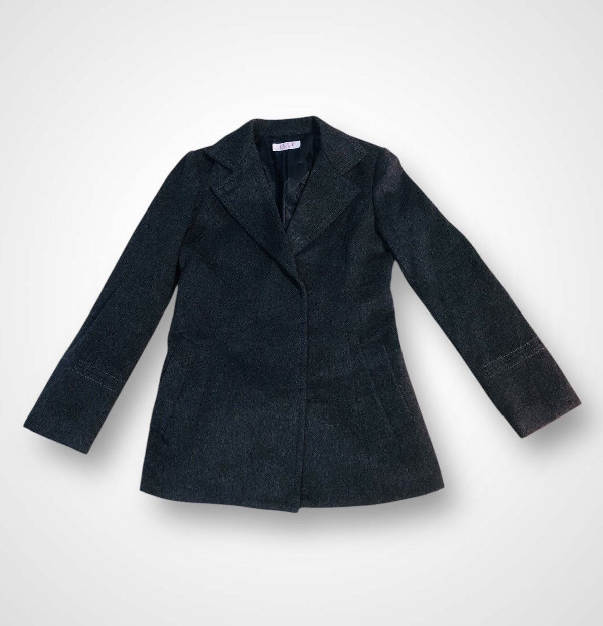 Japanese Brand Elle Paris Buttoned Jacket (26) Size US S / EU 44-46 / 1 - 1 Thumbnail