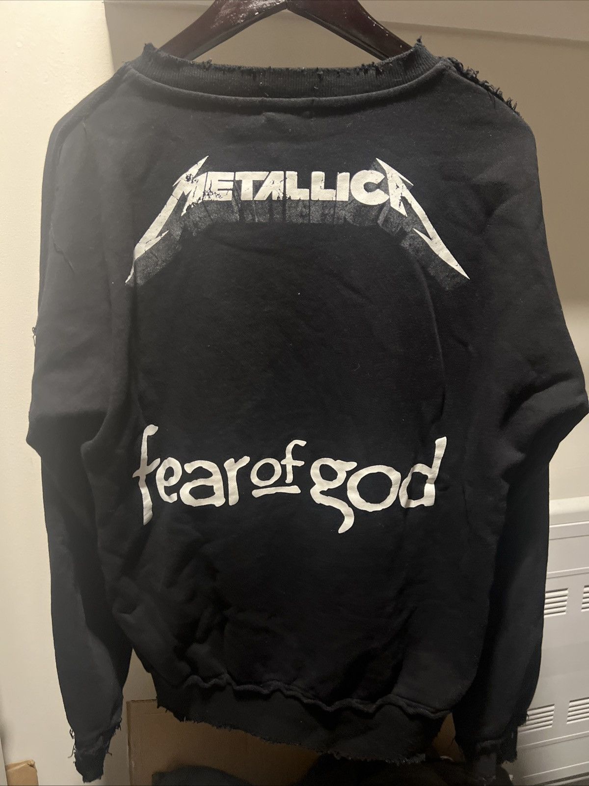Fear of God × Guns N' Roses Fear of God Metallica Concert Hoodie owned by Steve Aoki Size US M / EU 48-50 / 2 - 2 Thumbnail