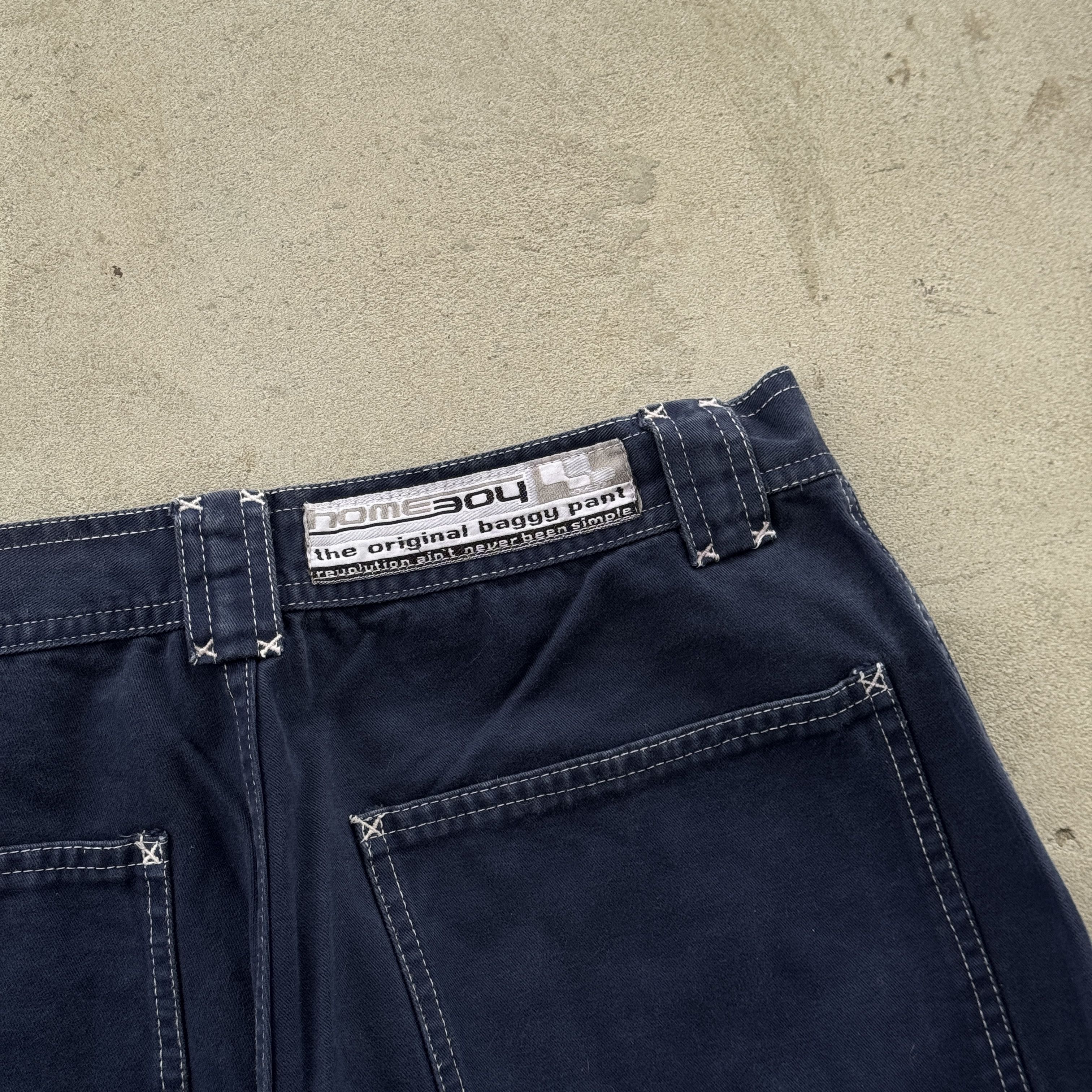 Rap Tees Vintage Homeboy Baggy Rap Pants Size US 34 / EU 50 - 5 Thumbnail