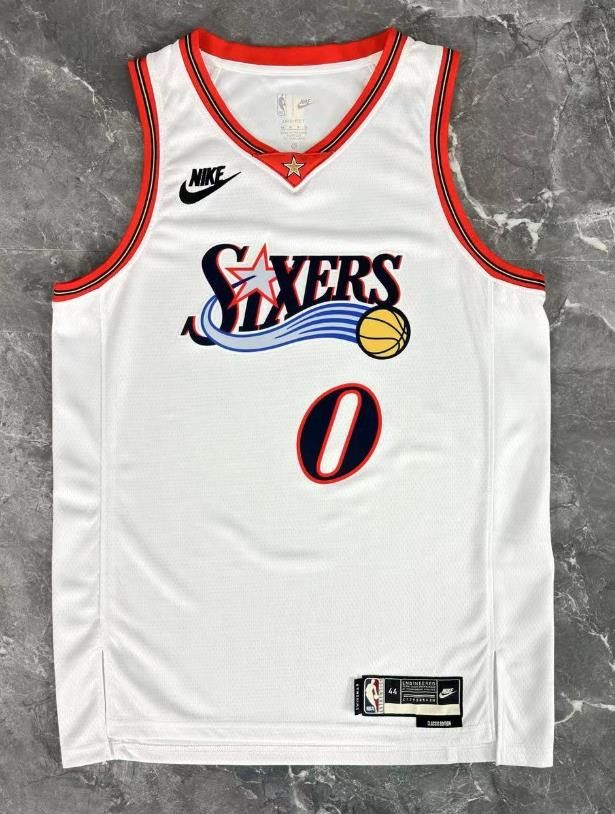 NBA Philadelphia 76ers #0 Tyrese Maxey Jersey 26 Size US M / EU 48-50 / 2 - 1 Thumbnail