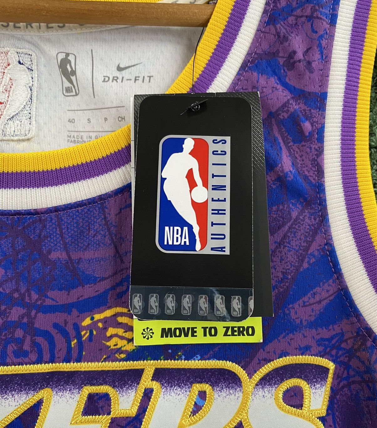 Nike New Nike LA Laker LeBron James Select Series Swingman Jersey Size US S / EU 44-46 / 1 - 4 Thumbnail