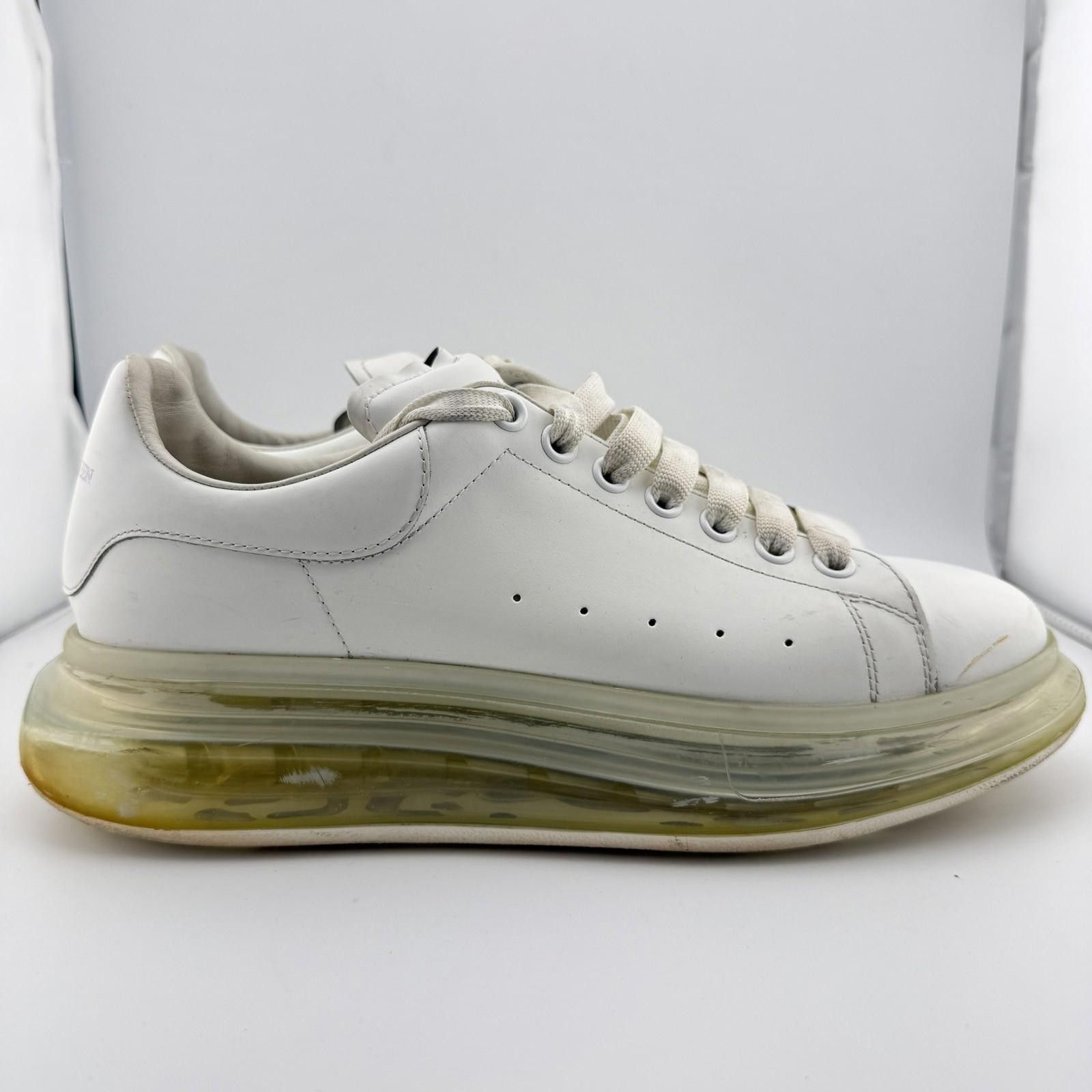 Alexander McQueen Alexander McQueen Clear Sole Sneakers White EU 43 Used Size US 10 / EU 43 - 4 Thumbnail