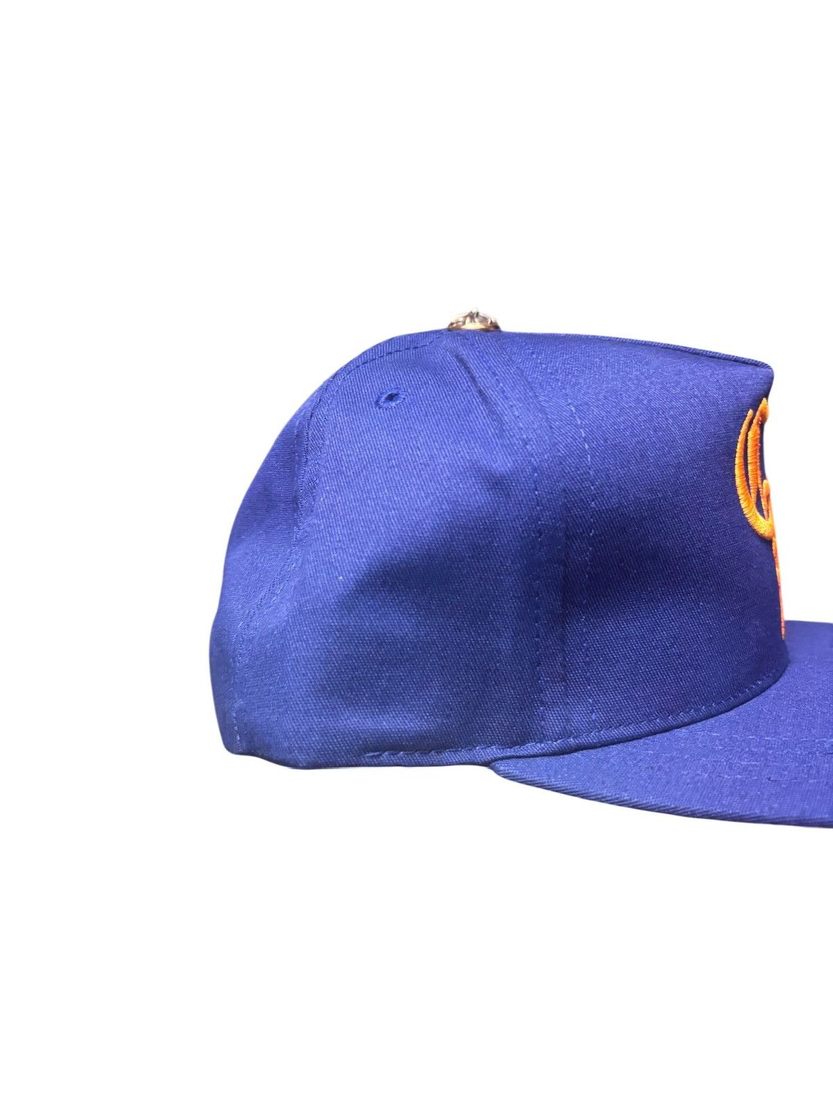 Chrome Hearts Chrome Hearts CH Logo Trucker Blue Orange Baseball Snapback Size ONE SIZE - 4 Thumbnail
