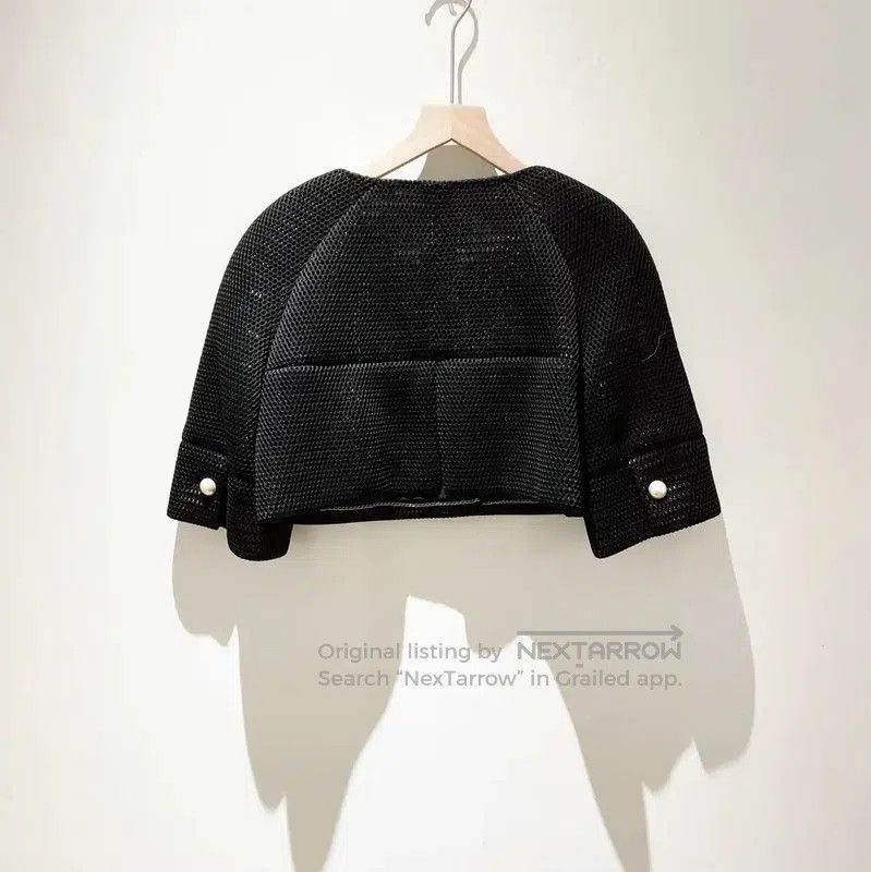 Chanel Chanel Black Polyester Women's Cardigan . Size S / US 4 / IT 40 - 2 Thumbnail