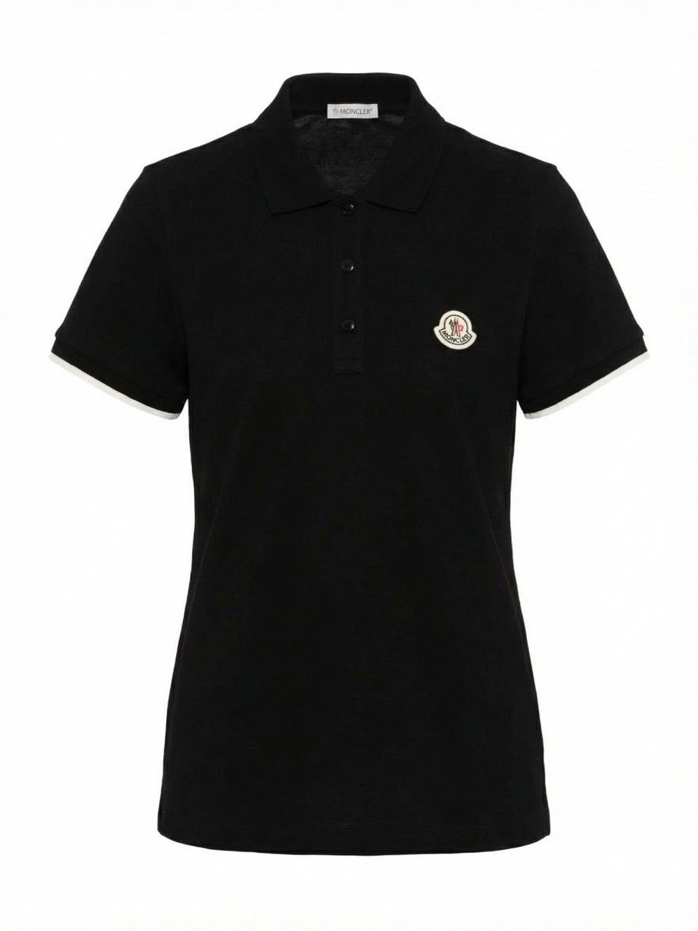 Moncler Short Sleeve Polo Size L / US 10 / IT 46 - 1 Thumbnail