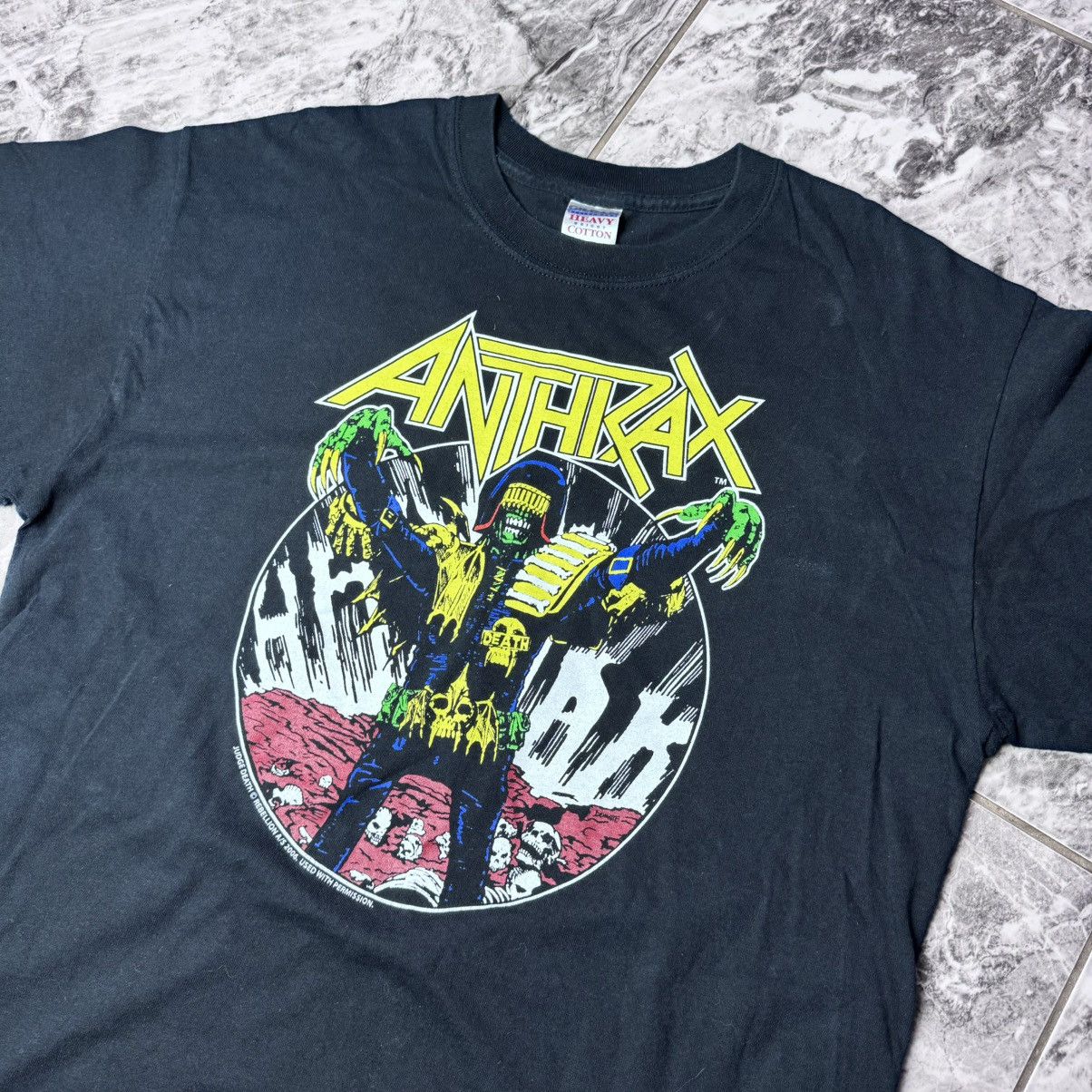 Band Tees × Vintage Band Tees Anthrax (Judge Death) ©Rebellion A/S 2006 Size US L / EU 52-54 / 3 - 3 Thumbnail