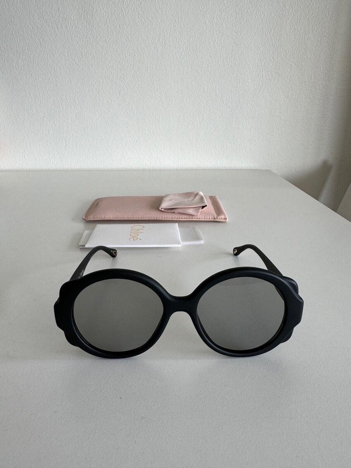 chloma New Chloe sunglasses glasses womens CH0120s 001 black round Size ONE SIZE - 1 Thumbnail