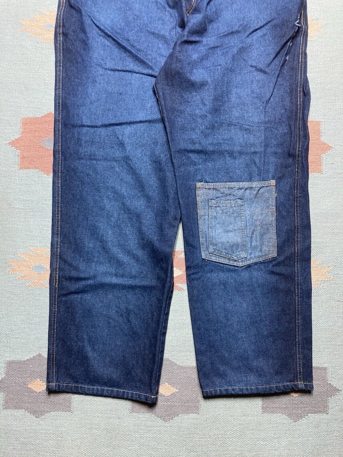 Karl Kani × Vintage VTG y2k super baggy jeans Karl Kani massive skater 44x33 Size US 44 / EU 60 - 5 Thumbnail