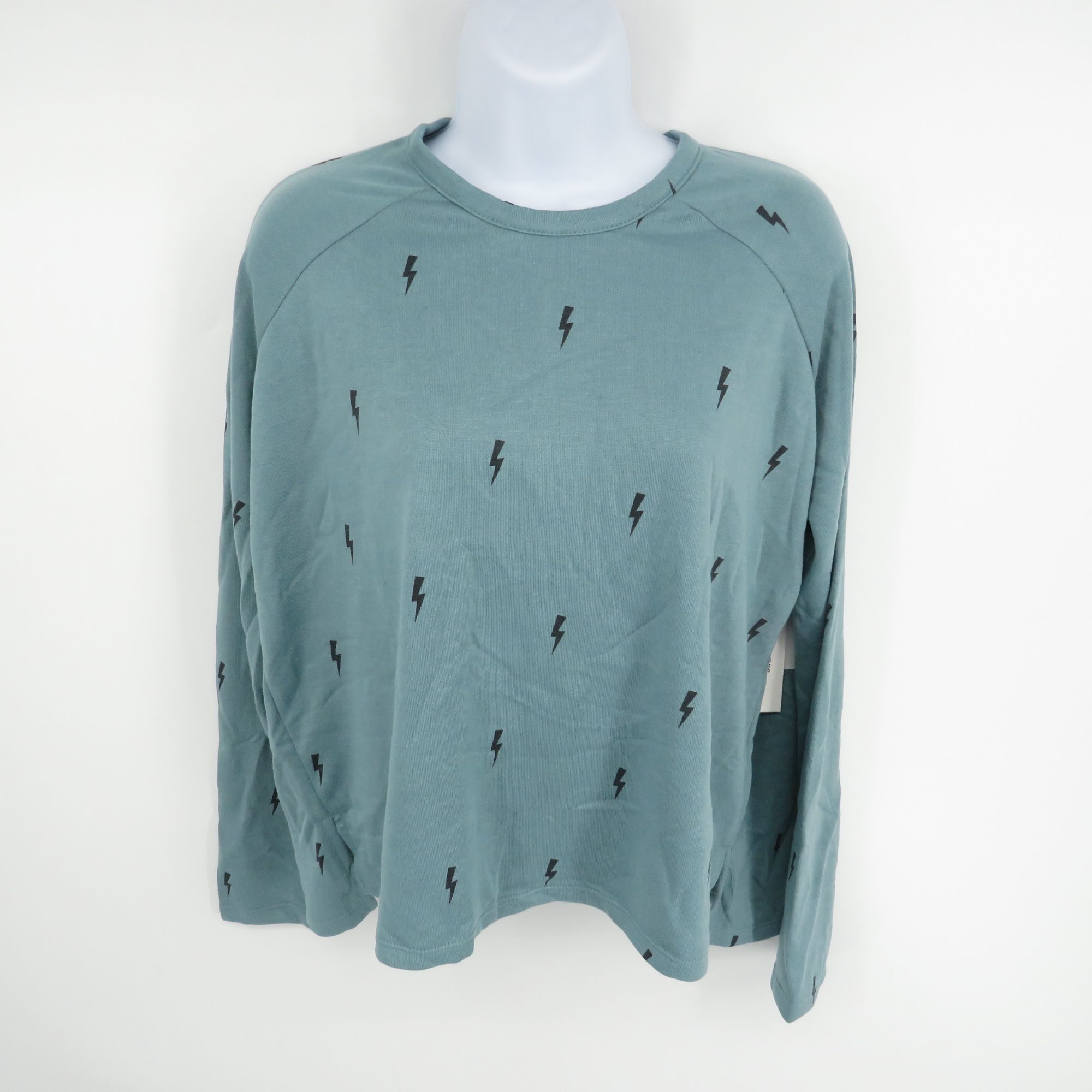 Other Theo & Spence Lightning Bolt Print Long Sleeve Shirt Small N Size S / US 4 / IT 40 - 1 Thumbnail
