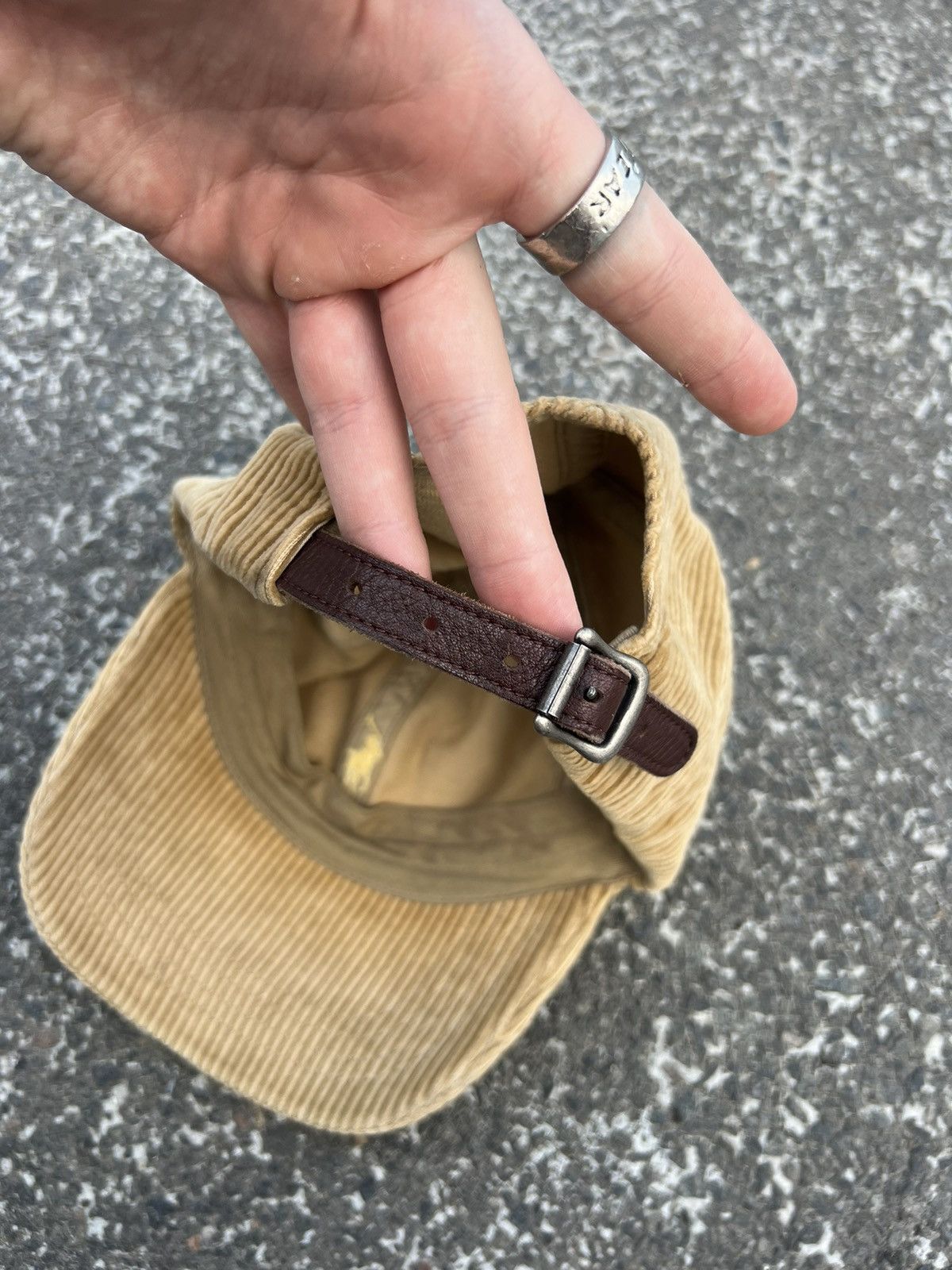 Polo Ralph Lauren Vintage Ralph Lauren Corduroy Rare Cap Size ONE SIZE - 7 Thumbnail