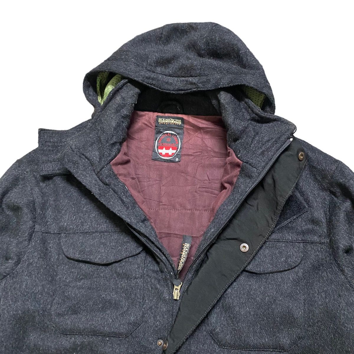 Martine Rose × Napapijri Napapijri Geographic Wool Jacket Size US S / EU 44-46 / 1 - 8 Thumbnail