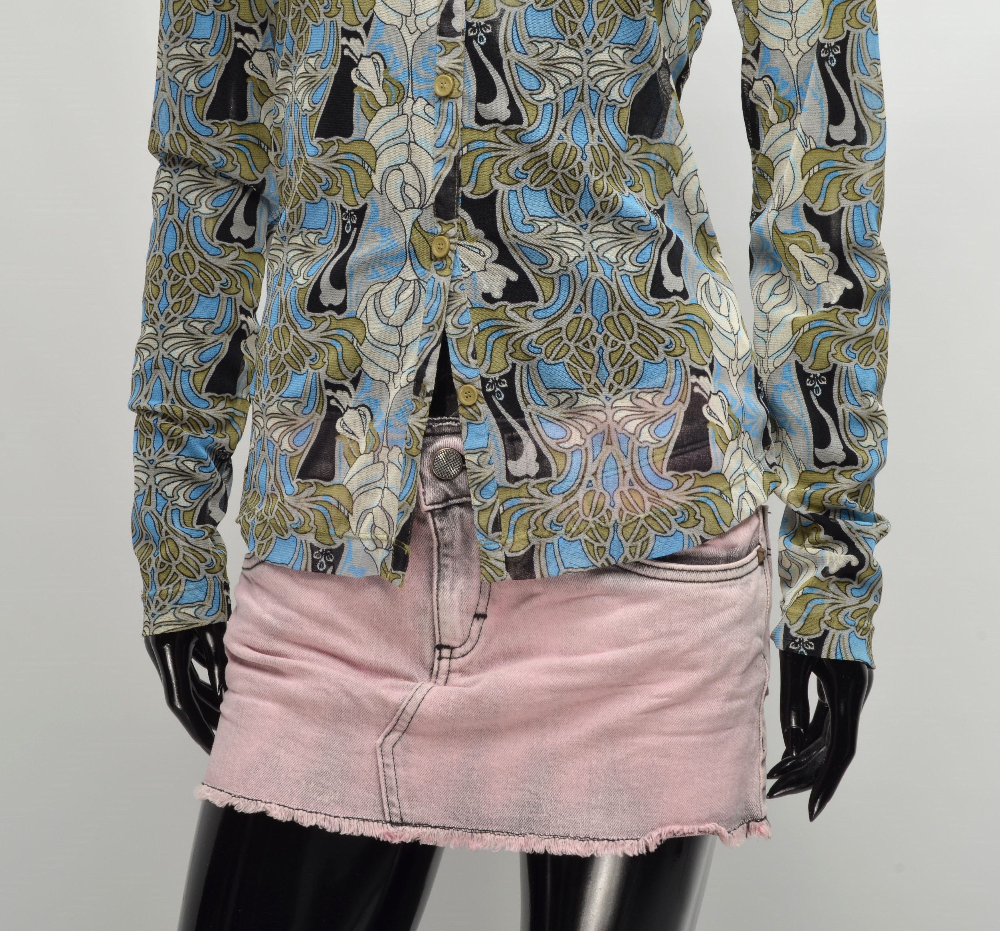 Mexx Vintage Y2K MEXX Mesh Shirt Size M / US 6-8 / IT 42-44 - 3 Thumbnail