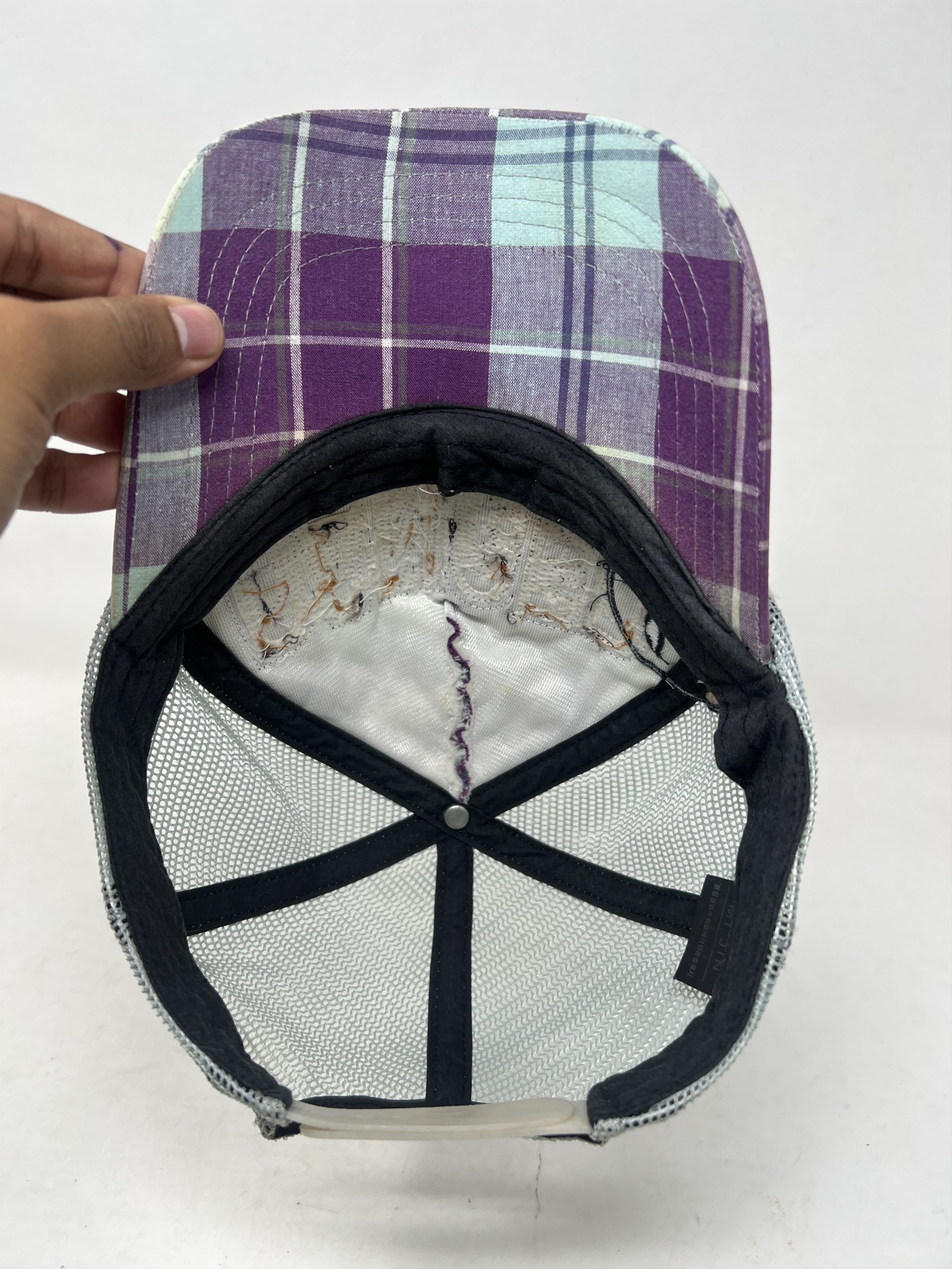 POST ARCHIVE FACTION (PAF) Danger Smiley Trucker Hat Size ONE SIZE - 7 Thumbnail