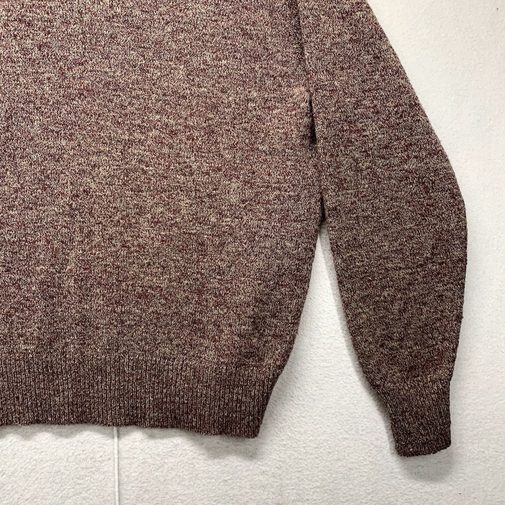 Sears VINTAGE Sears Sweater Large Red 80s Outdoor Pullover Long Sleeve Casual Mens Size US L / EU 52-54 / 3 - 7 Thumbnail