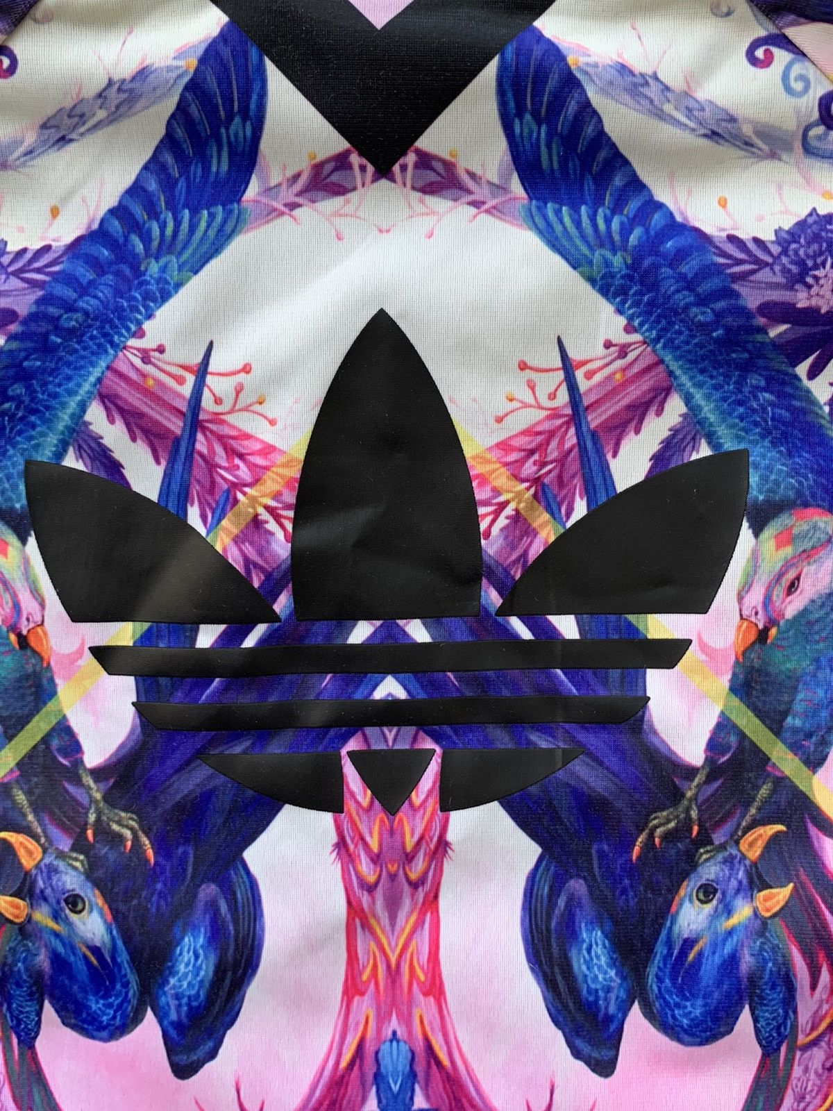 Adidas Adidas Floral Phoenix Full Print Track Jacket Size S / US 4 / IT 40 - 14 Thumbnail