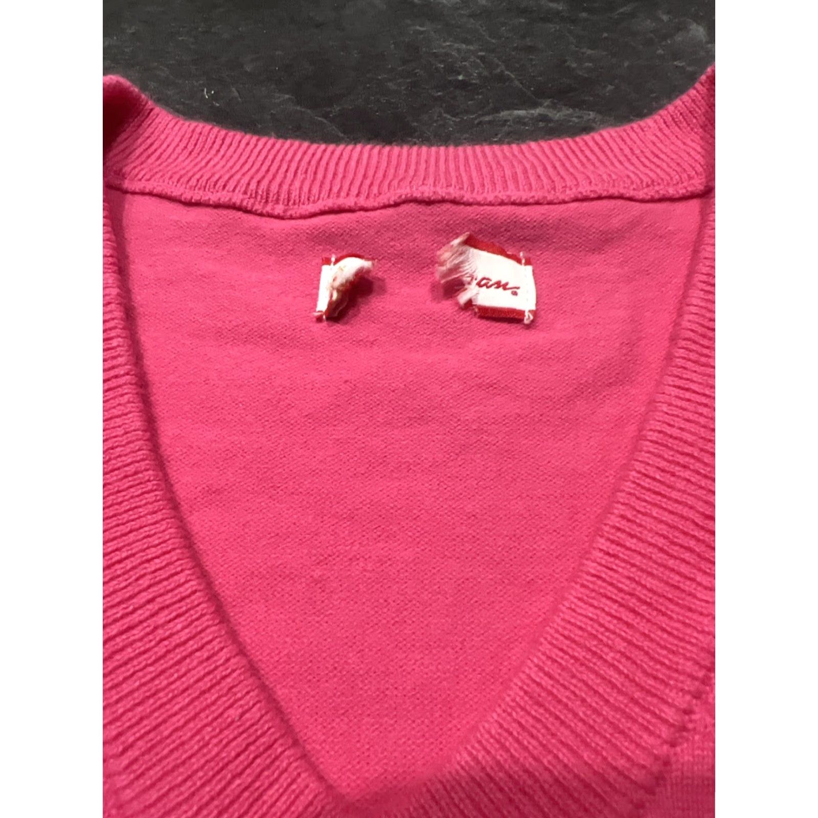 Hogan Ben Hogan Sweater Mens Vest M Pink Argyle Diamond V-Neck Golf Preppy Size US M / EU 48-50 / 2 - 7 Thumbnail