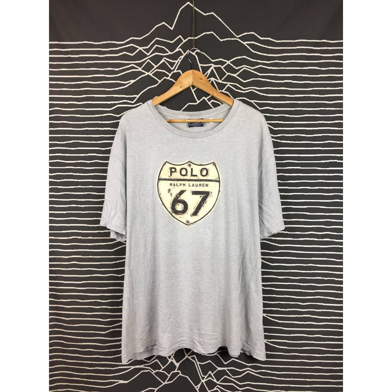 Ralph Lauren Vtg Polo Sport Sportsman Ralph Lauren Route 67 Sign Tee Size US XXL / EU 58 / 5 - 2 Thumbnail