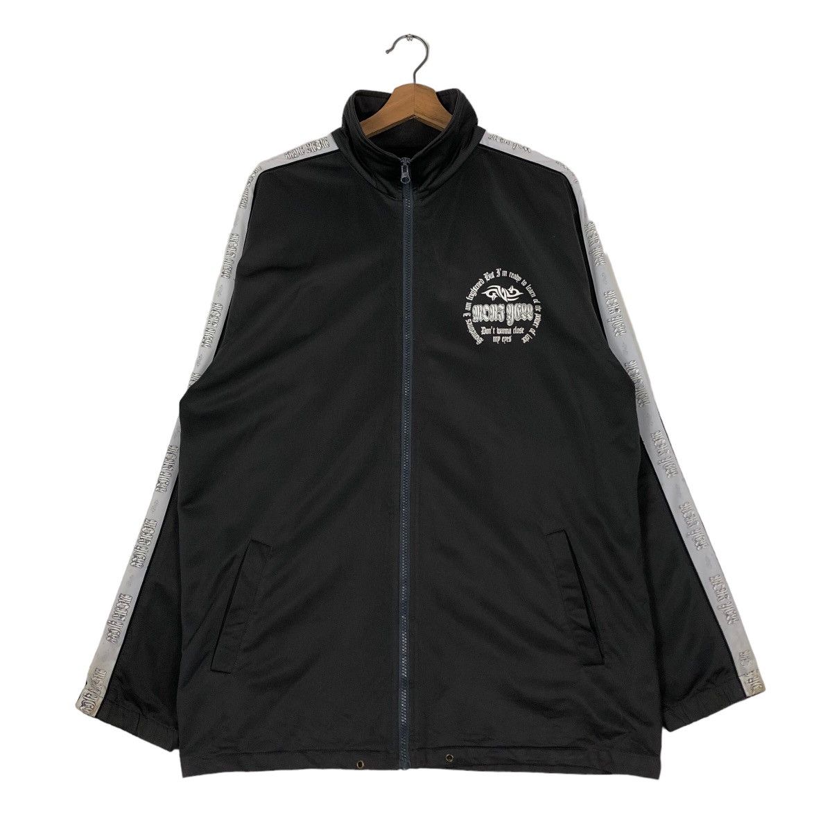 🔥Vintage Zipper Jacket Big Logo Inspire Chrome Hearts