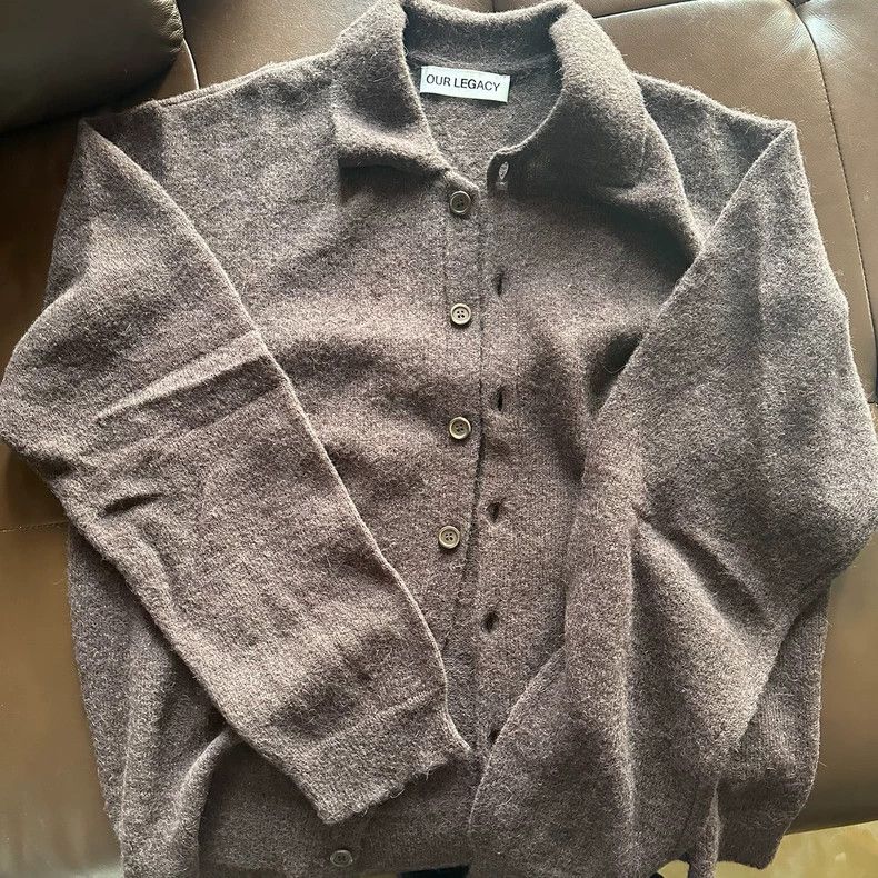 Our Legacy Our Legacy size52 Brown shirt jacket Size US L / EU 52-54 / 3 - 1 Thumbnail