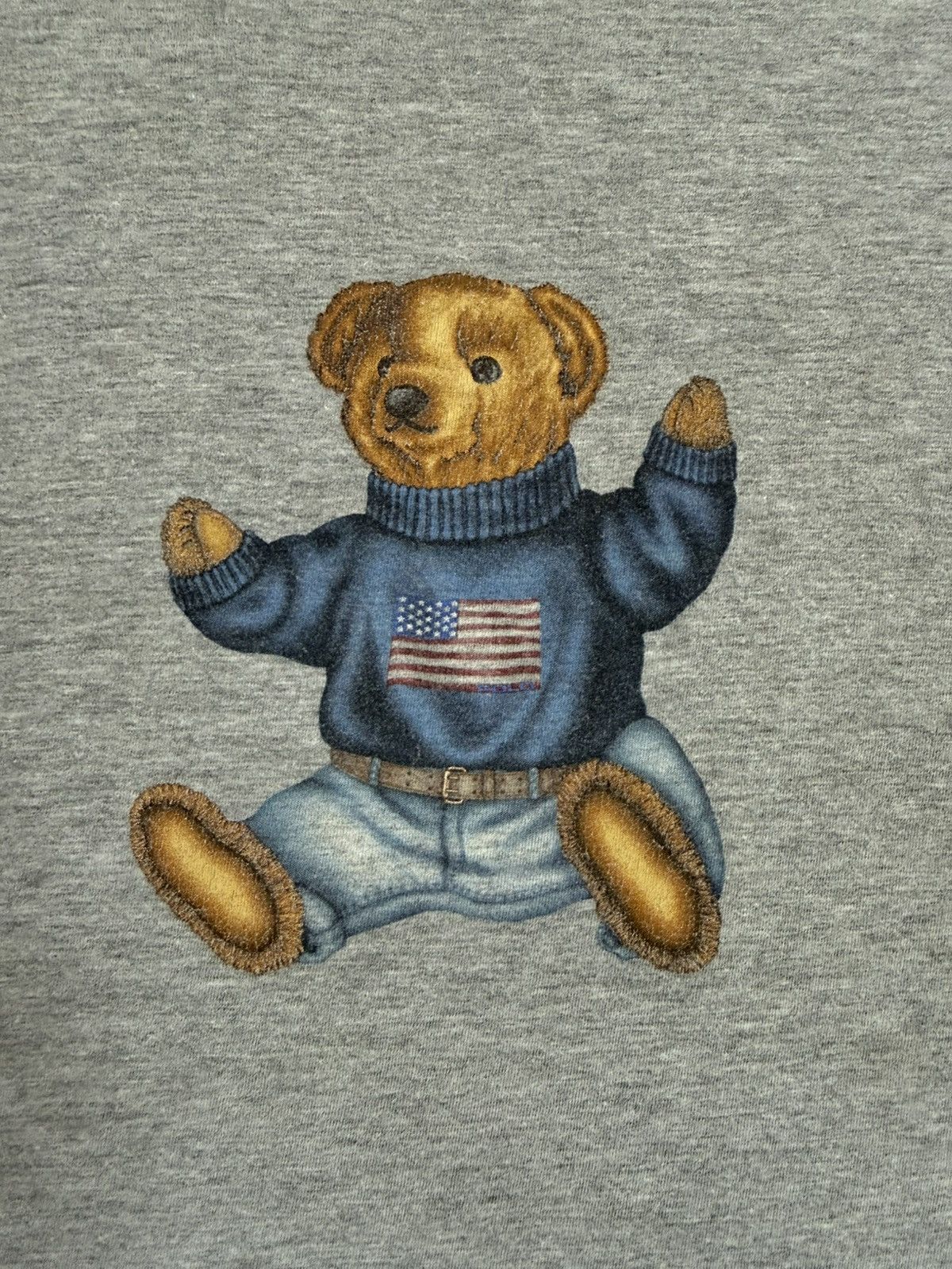 Polo Ralph Lauren Polo Sport Ralph Lauren Polo Bear Graphic T-Shirt USA Flag Size US L / EU 52-54 / 3 - 3 Thumbnail