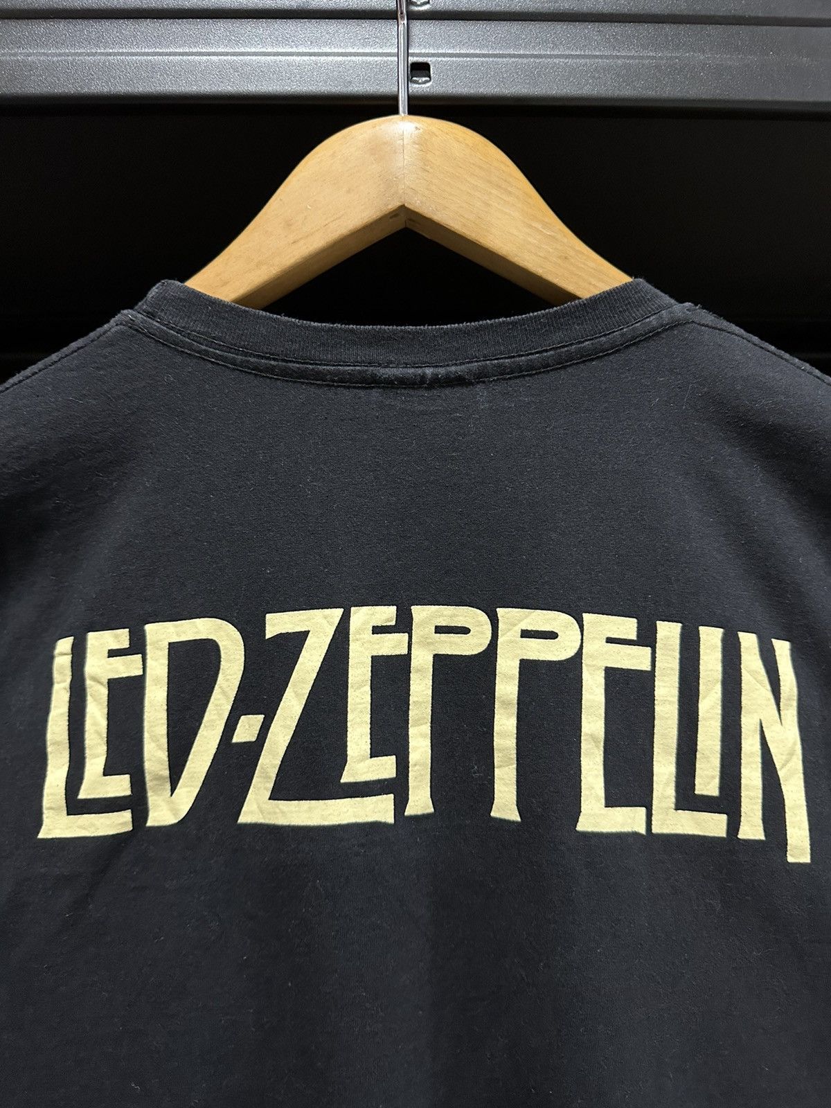 Band Tees × Vintage Vintage Led Zeppelin Mothership Faded Tee Size US L / EU 52-54 / 3 - 10 Thumbnail
