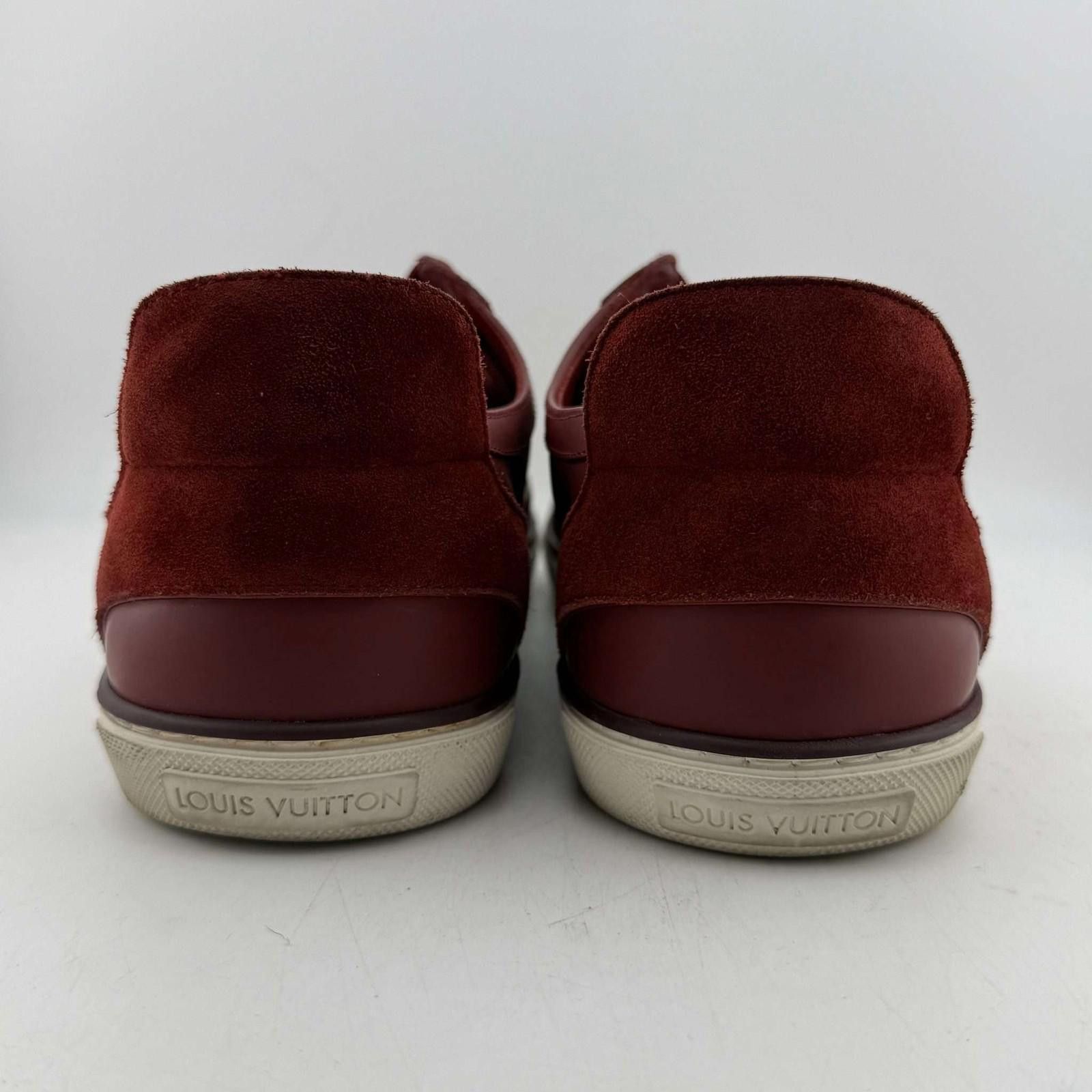 Louis Vuitton Louis Vuitton Burgundy Damier ZipUp Shoes 8.5UK Used No Box Size US 9 / EU 42 - 5 Thumbnail