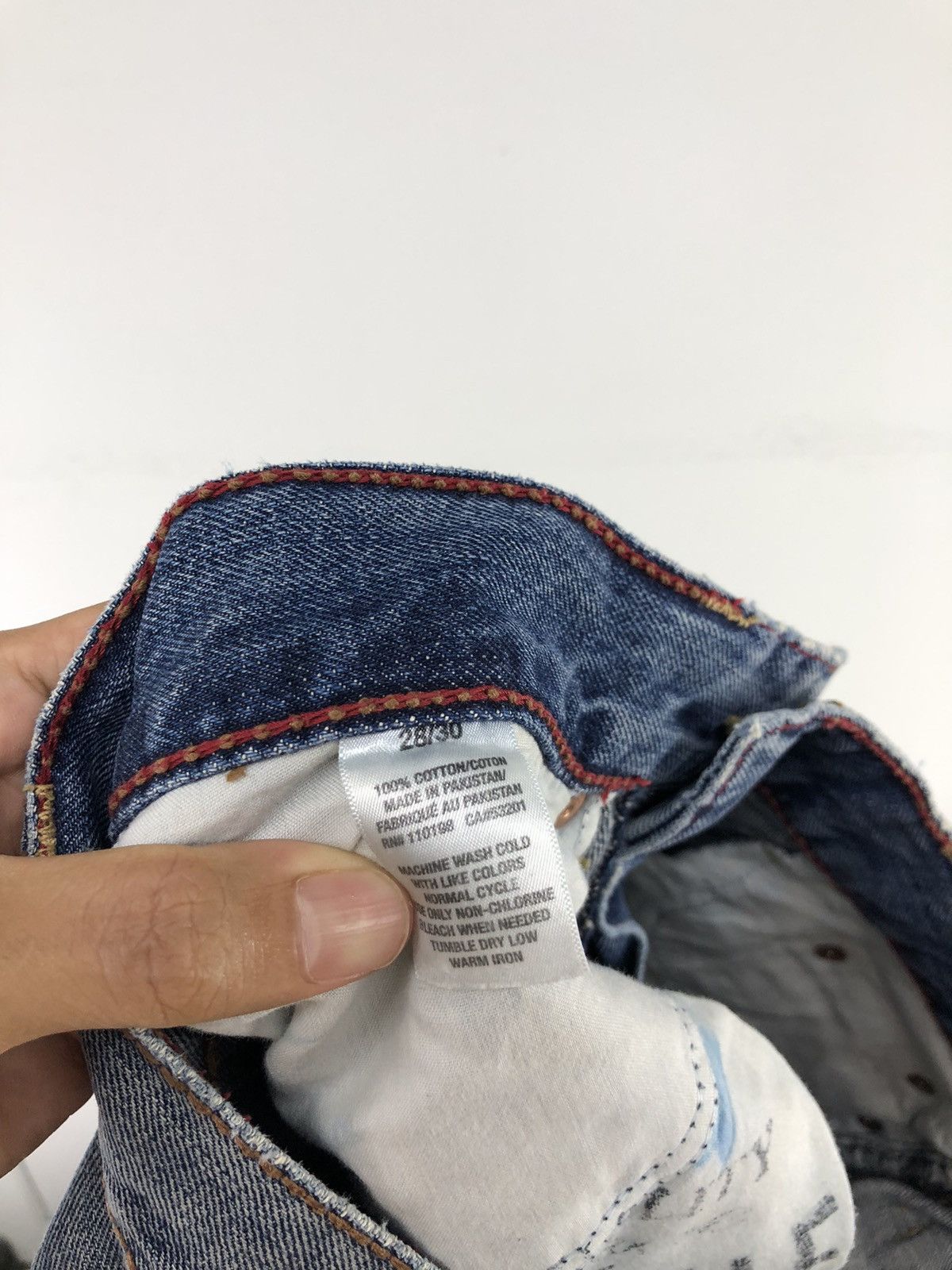 Aeropostale Vintage Aeropostale Driggs Slim Bootcut Distressed Jeans Size US 29 - 24 Thumbnail