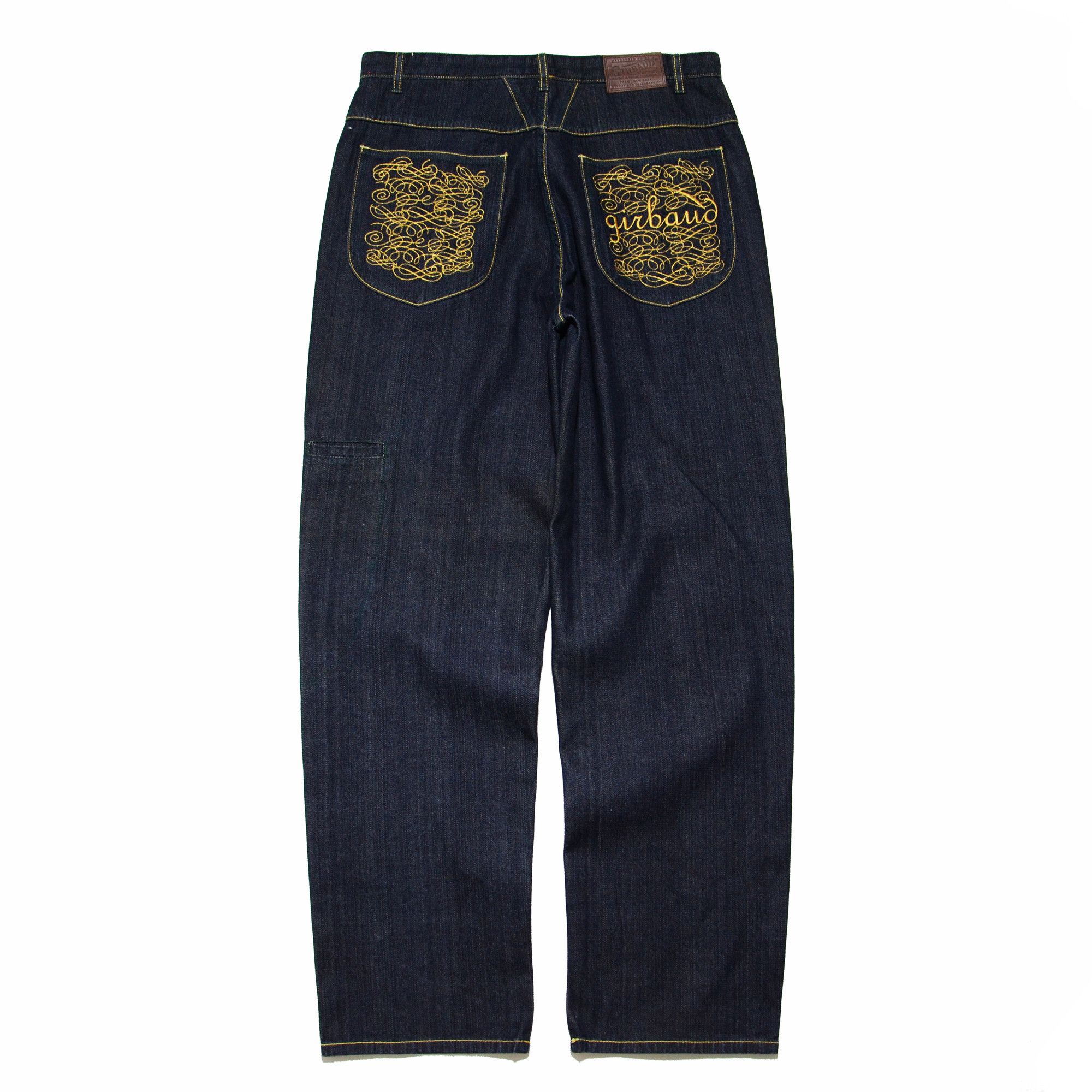 Marithe + Francois Girbaud M+FG Jeans Y2K Hiphop Streetwear Design Sample Item Size US 34 / EU 50 - 1 Thumbnail