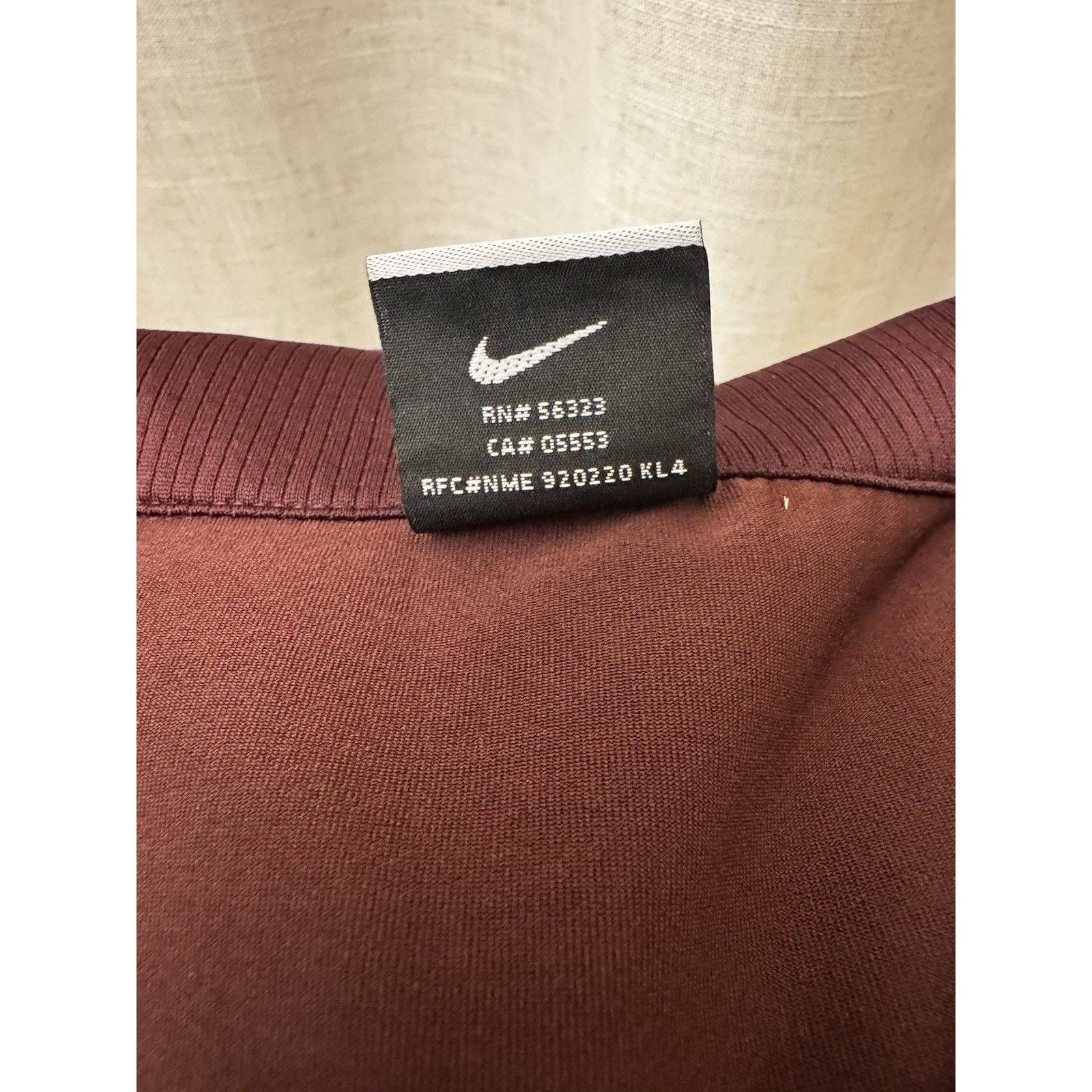 Nike Nike Golf Sphere Dry Polo XL Burgundy Size US XL / EU 56 / 4 - 13 Thumbnail