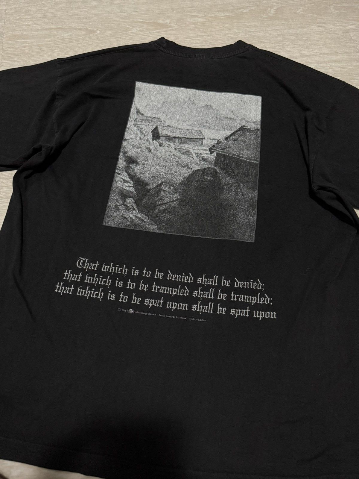 Band Tees × Vintage Burzum 1998 Size US S / EU 44-46 / 1 - 5 Thumbnail