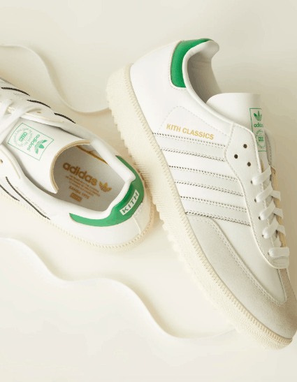 Adidas × Kith Kith adidas Samba Golf White Green 2023 Size 9.5 Size US 9.5 / EU 42-43 - 4 Thumbnail